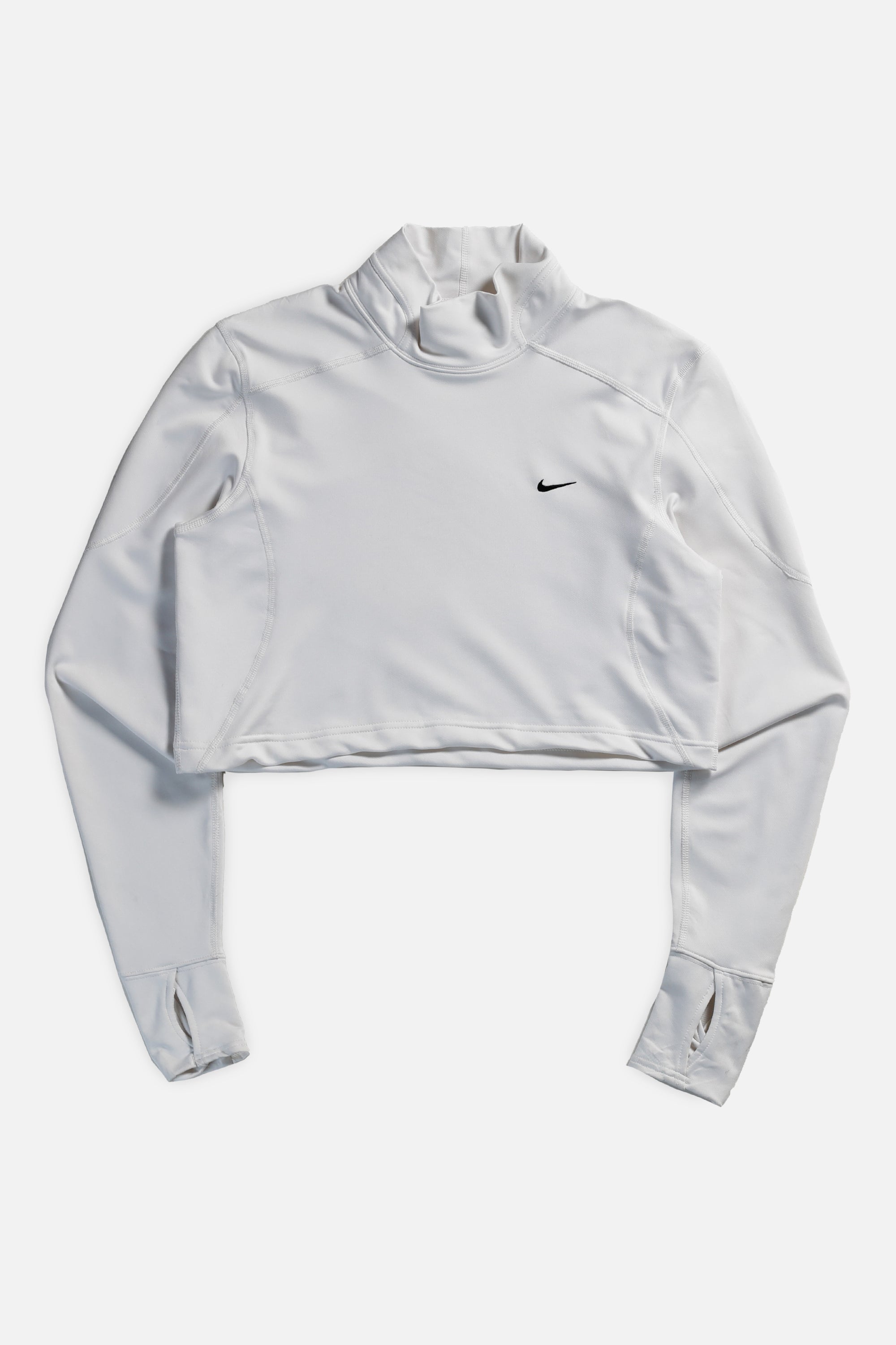 Rework Nike Crop Athletic Shirt - M-T-SHIRTS-Nike-Frankie Collective