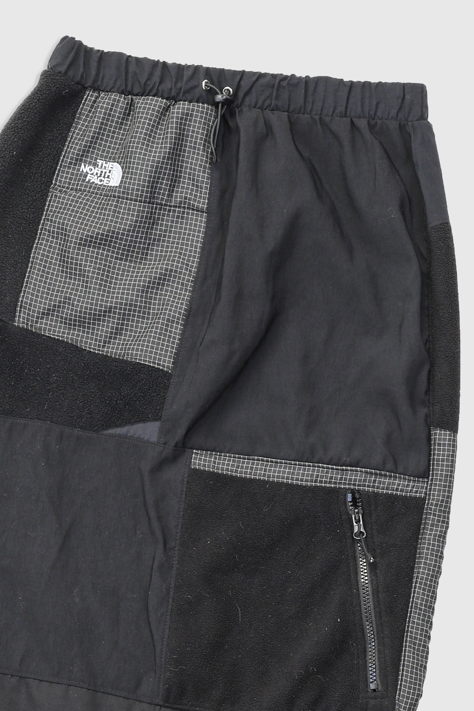 Rework North Face Fleece Long Skirt - S-BOTTOMS-North Face-Frankie Collective Rare Vintage Streetwear Reworks