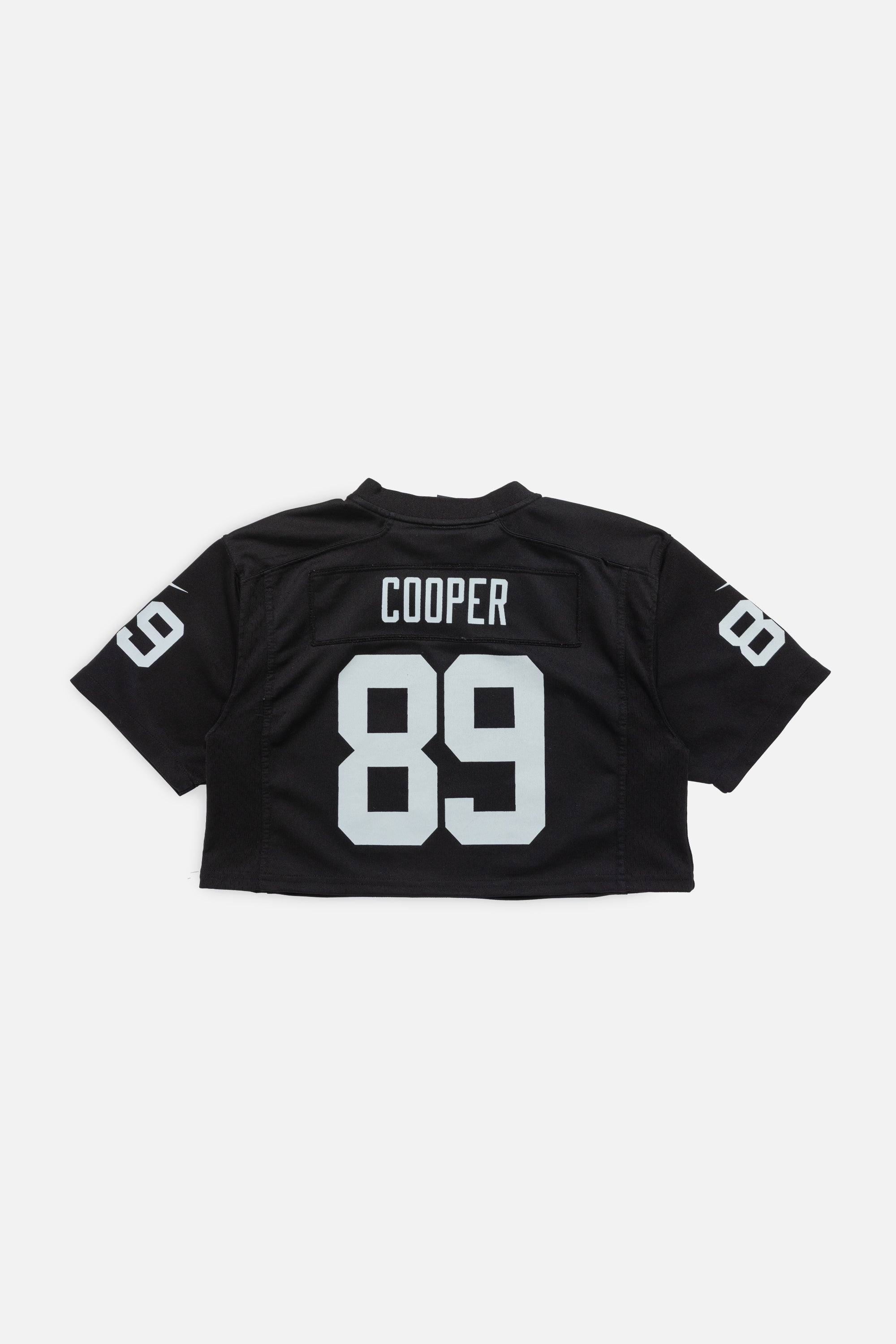 Rework Oakland Raiders Crop Jersey-NFL-Frankie Collective-Rework-Vintage-Streetwear