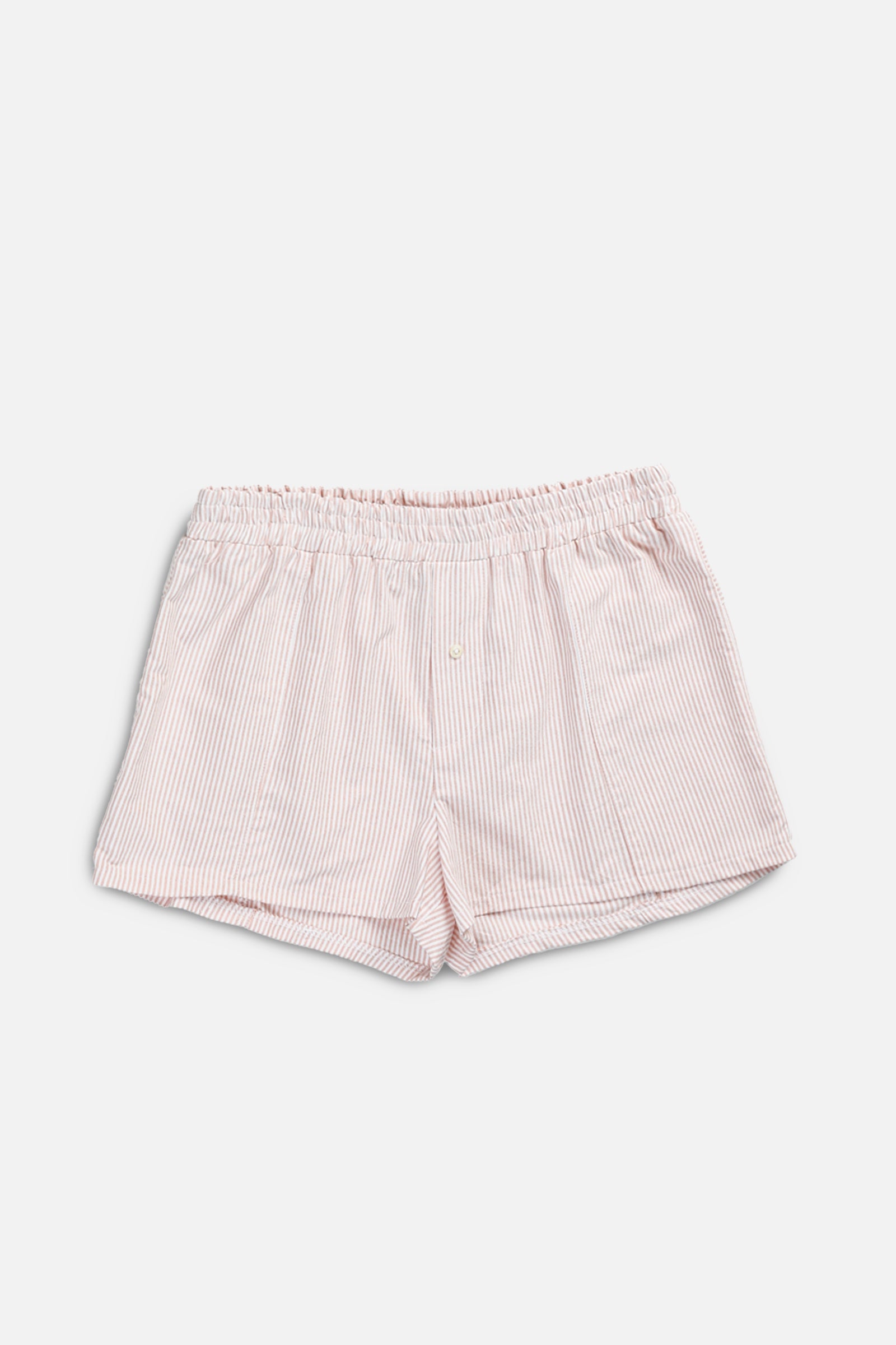 Rework Oxford Mini Boxer Shorts - M-BOTTOMS-vendor-unknown-M-Frankie Collective Rare Vintage Streetwear Reworks