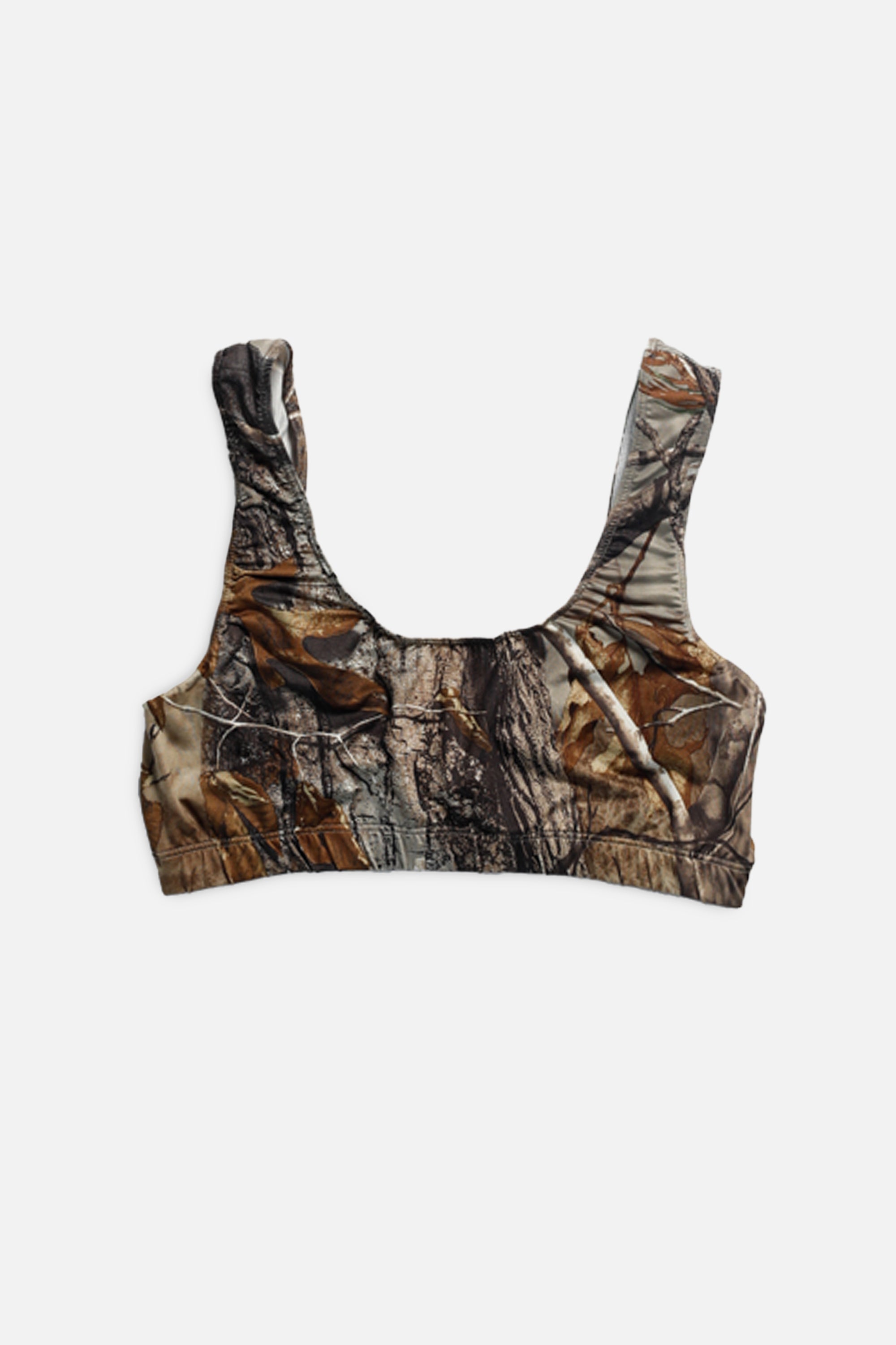 Rework RealTree Bra Top - XS, S, M, L, XL, XXL-BRA TOPS-vendor-unknown-XS-Frankie Collective Rare Vintage Streetwear Reworks