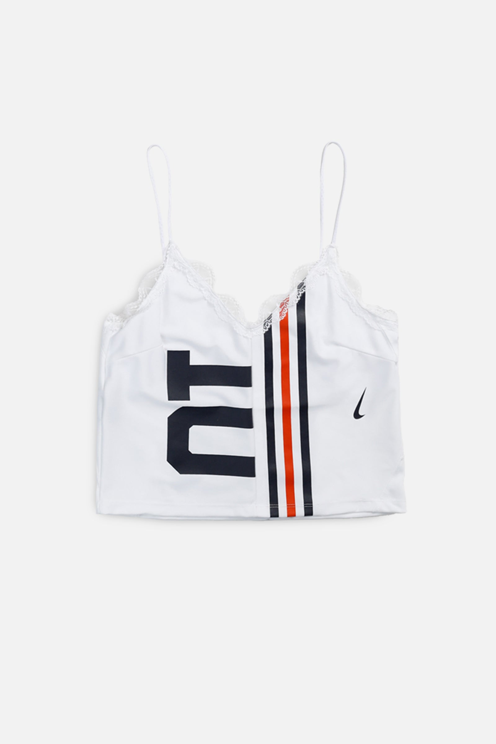 Rework Sports Lace Tank - M-TOPS-NFL-M-Frankie Collective Rare Vintage Streetwear Reworks