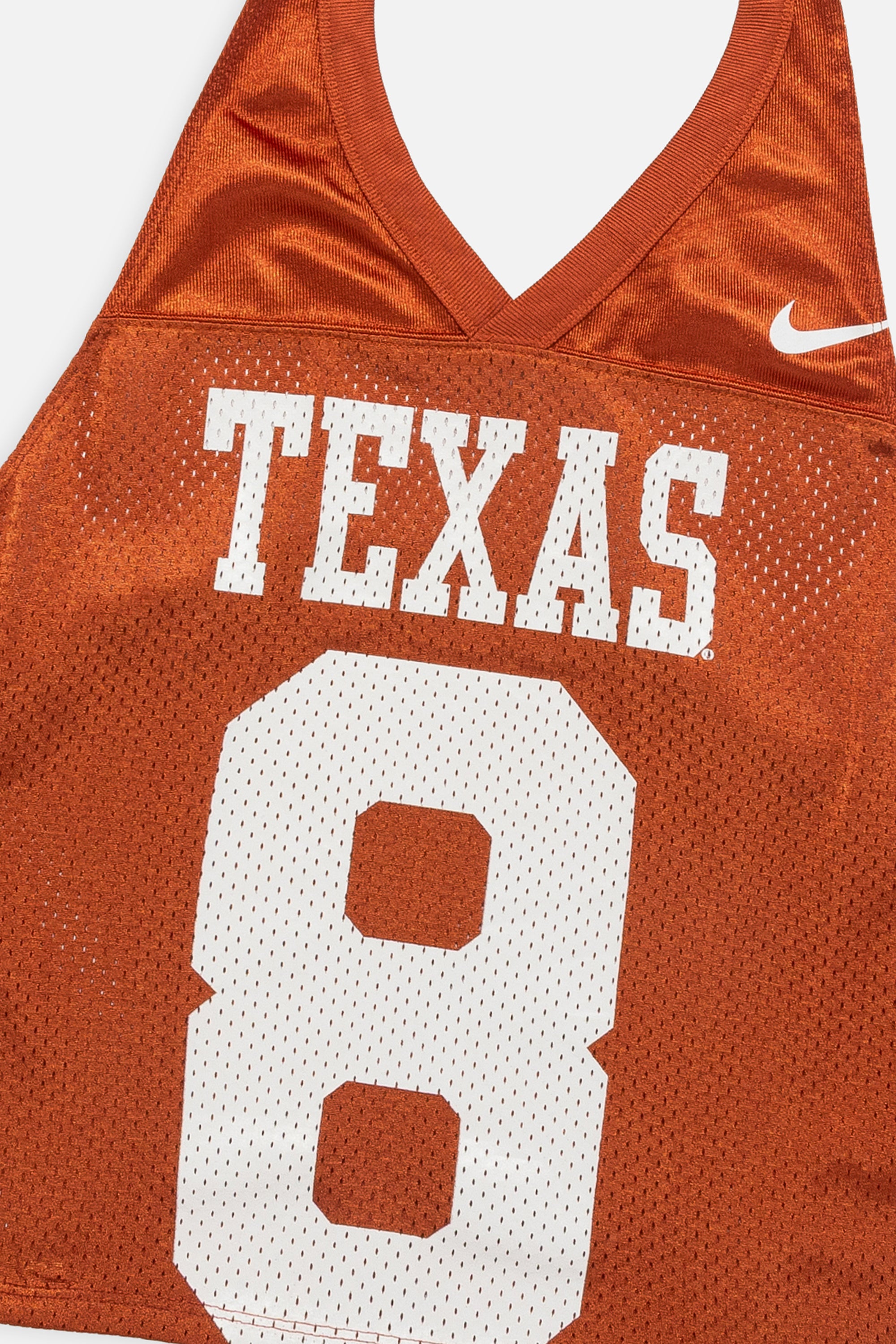 Rework Texas Longhorns Halter Top-NCAA-Frankie Collective-Rework-Vintage-Streetwear