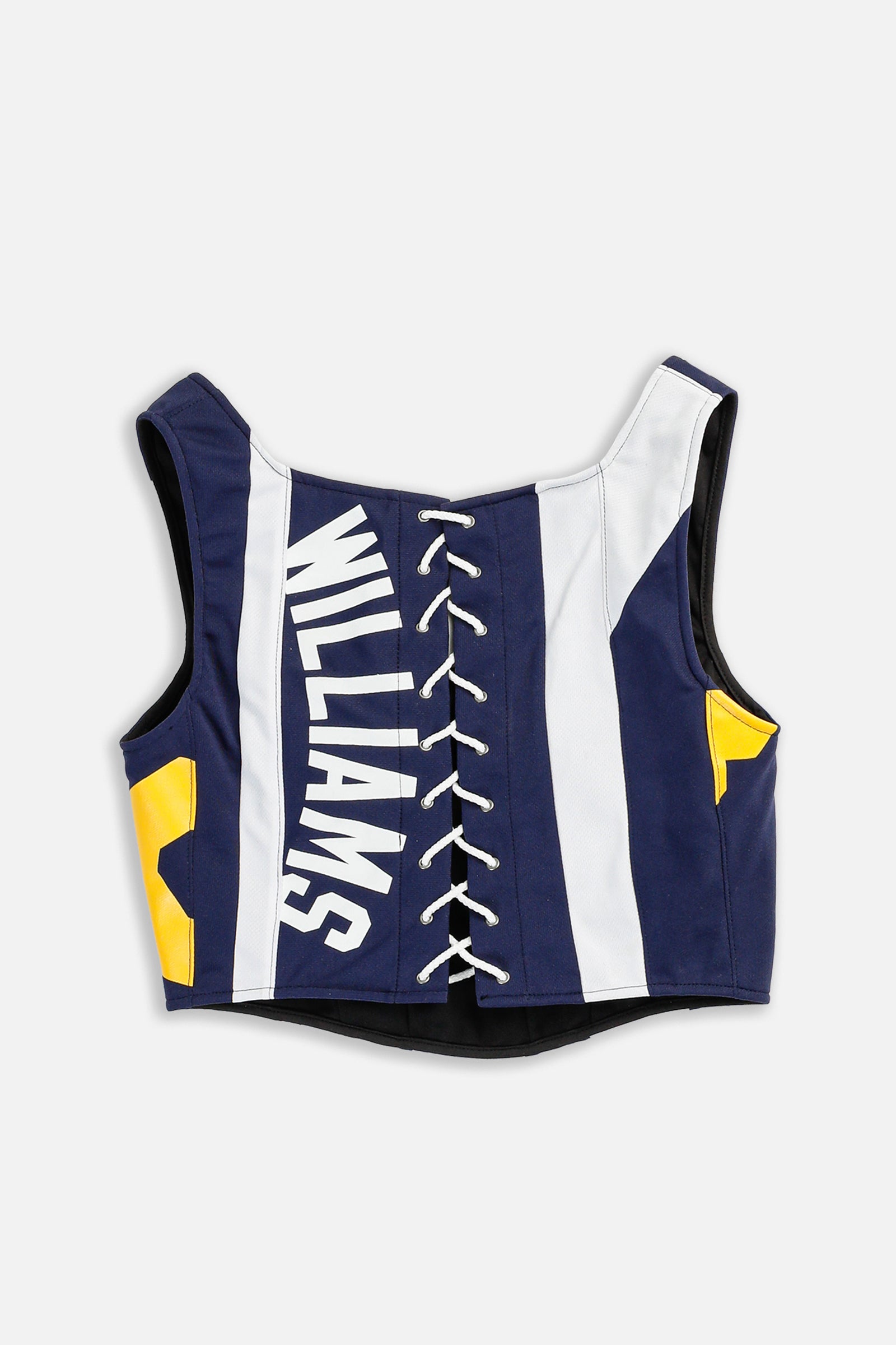 Rework Utah Jazz NBA Corset - M-TOPS-NBA-M-Frankie Collective Rare Vintage Streetwear Reworks