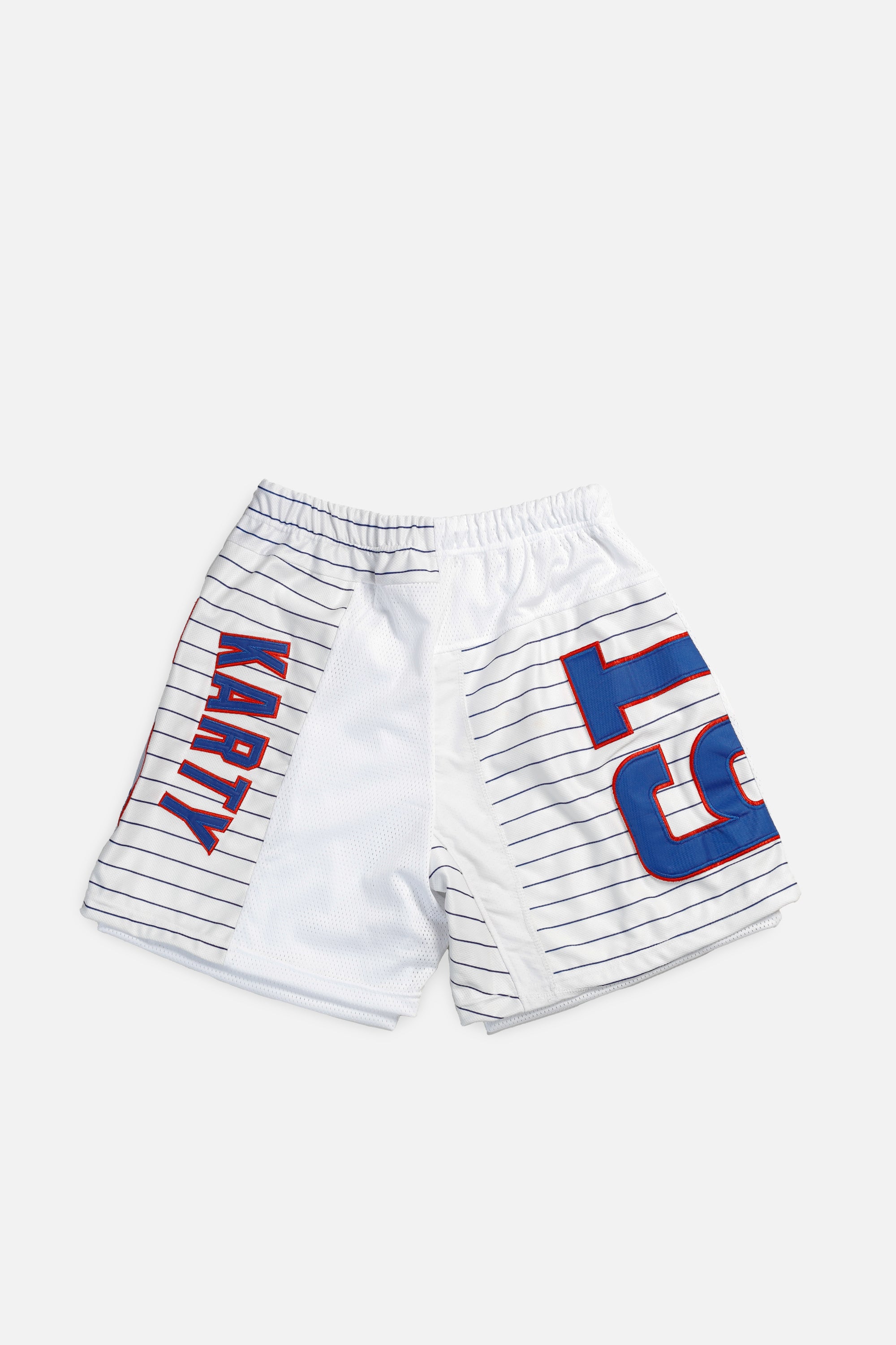 Unisex Rework Chicago Cubs Jersey Shorts - Women's L - Men's M-SHORTS-MLB-Frankie Collective