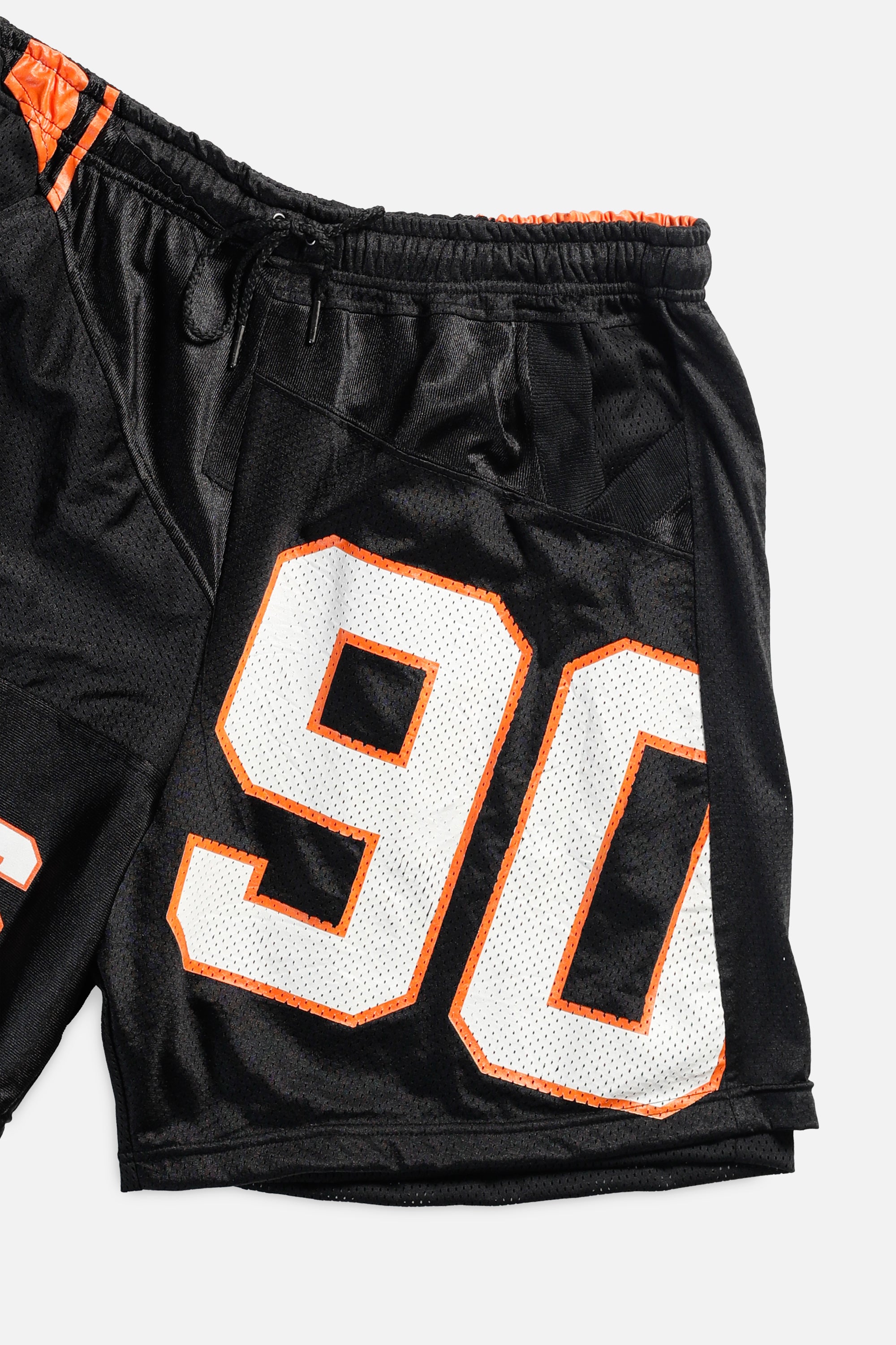 Unisex Rework Cincinnati Bengals Jersey Shorts - Women's XL - Men's L-SHORTS-NFL-Frankie Collective