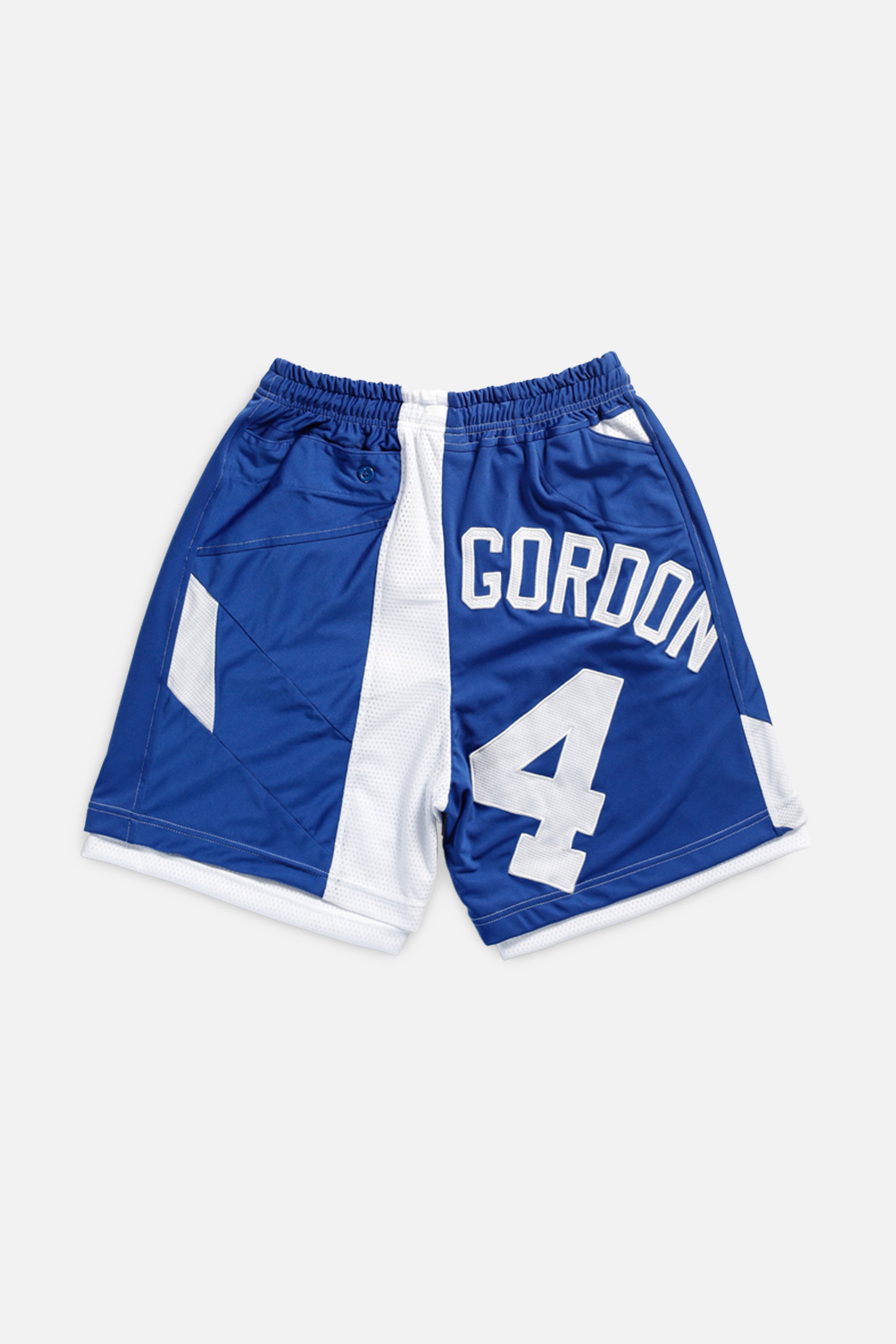 Unisex Rework Kansas City Royals MLB Jersey Shorts - S-BOTTOMS-MLB-S-Frankie Collective Rare Vintage Streetwear Reworks