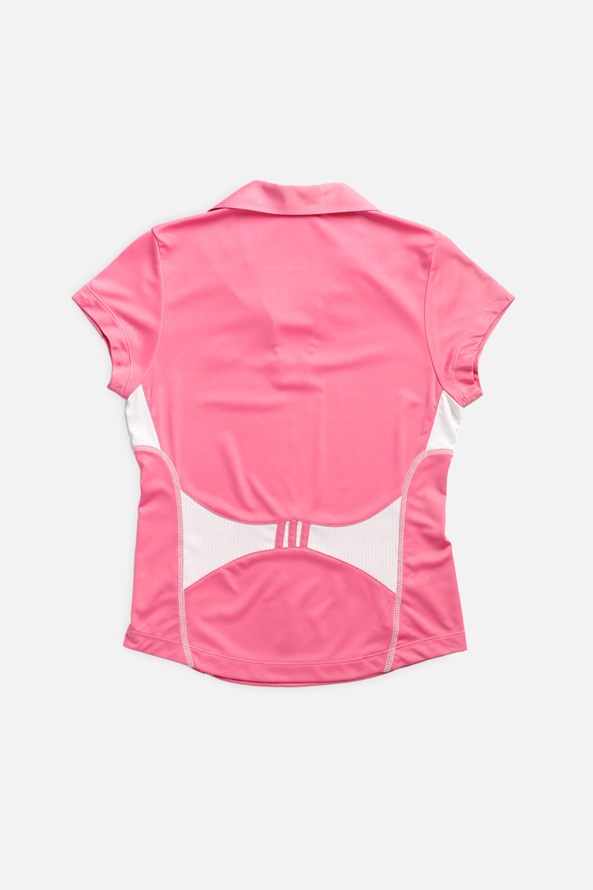 Vintage Adidas Collared Tee - Women's M-TSHIRTS-Adidas-Women's M-Frankie Collective Rare Vintage Streetwear Reworks