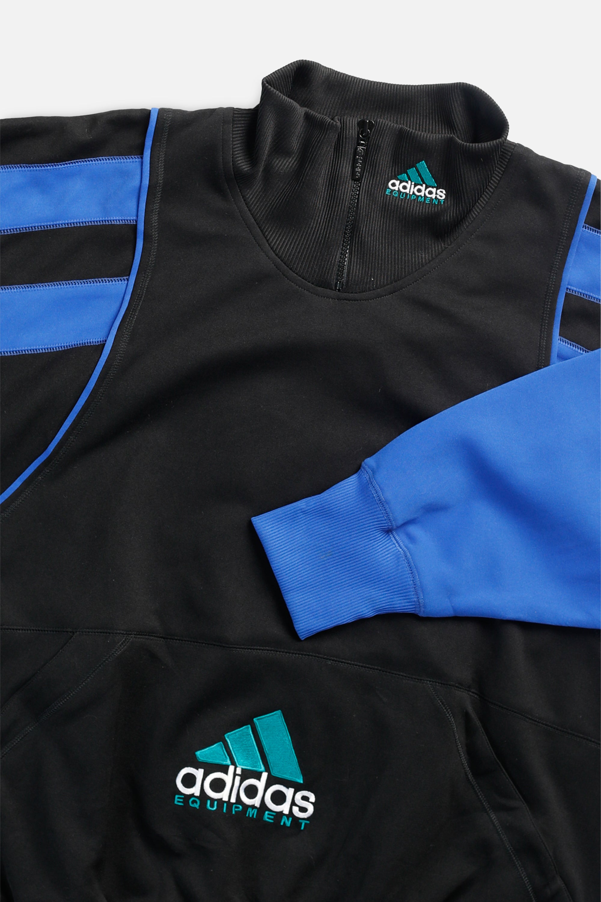 Vintage Adidas Equipment Sweatshirt - L-SWEATERS-Adidas-L-Frankie Collective Rare Vintage Streetwear Reworks