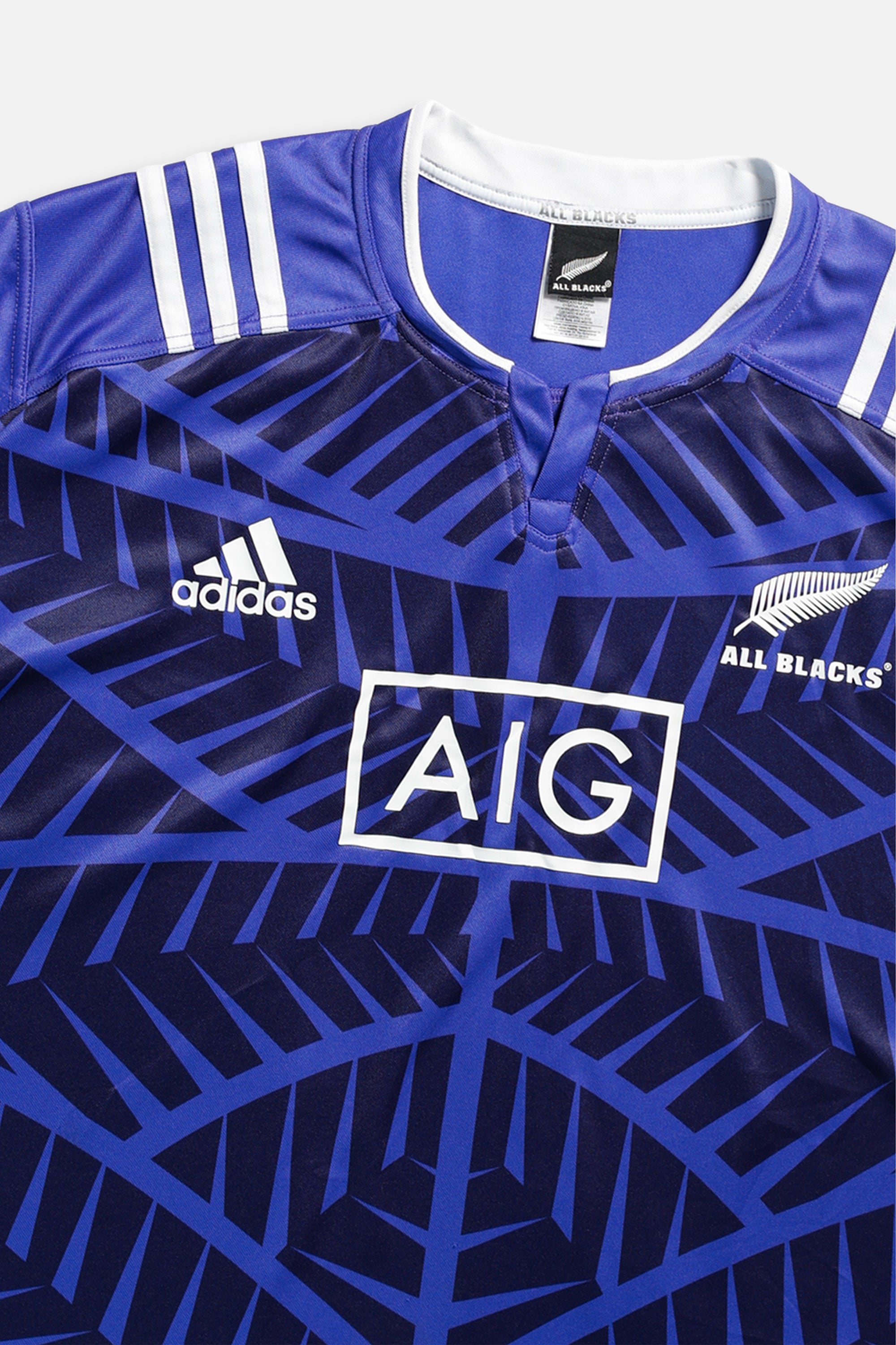 Vintage All Blacks Rugby Jersey - XXXL-JERSEYS-vendor-unknown-XXXL-Frankie Collective Rare Vintage Streetwear Reworks