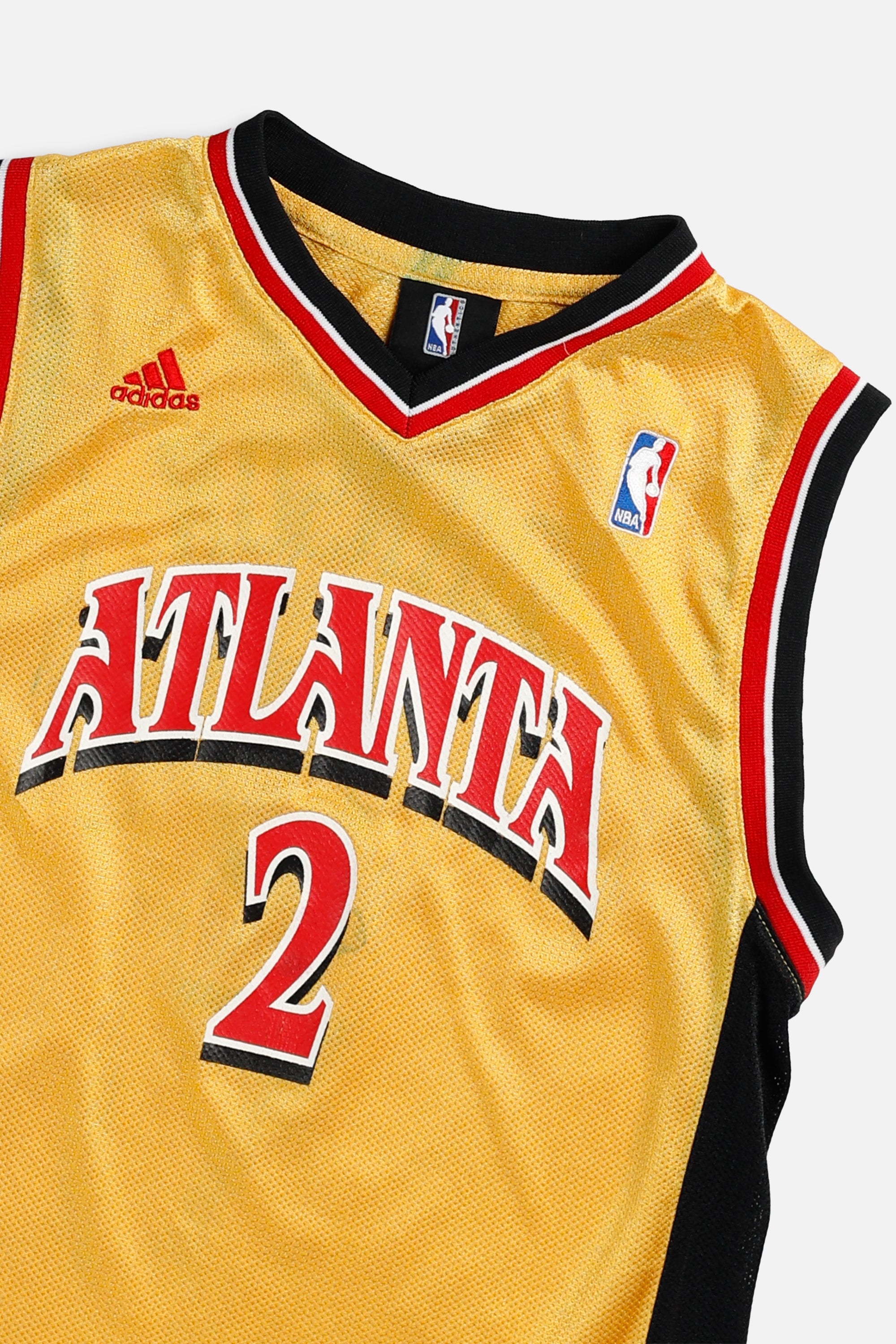 Vintage Atlanta Hawks NBA Jersey - Women's XS-JERSEYS-NBA-Women's XS-Frankie Collective Rare Vintage Streetwear Reworks