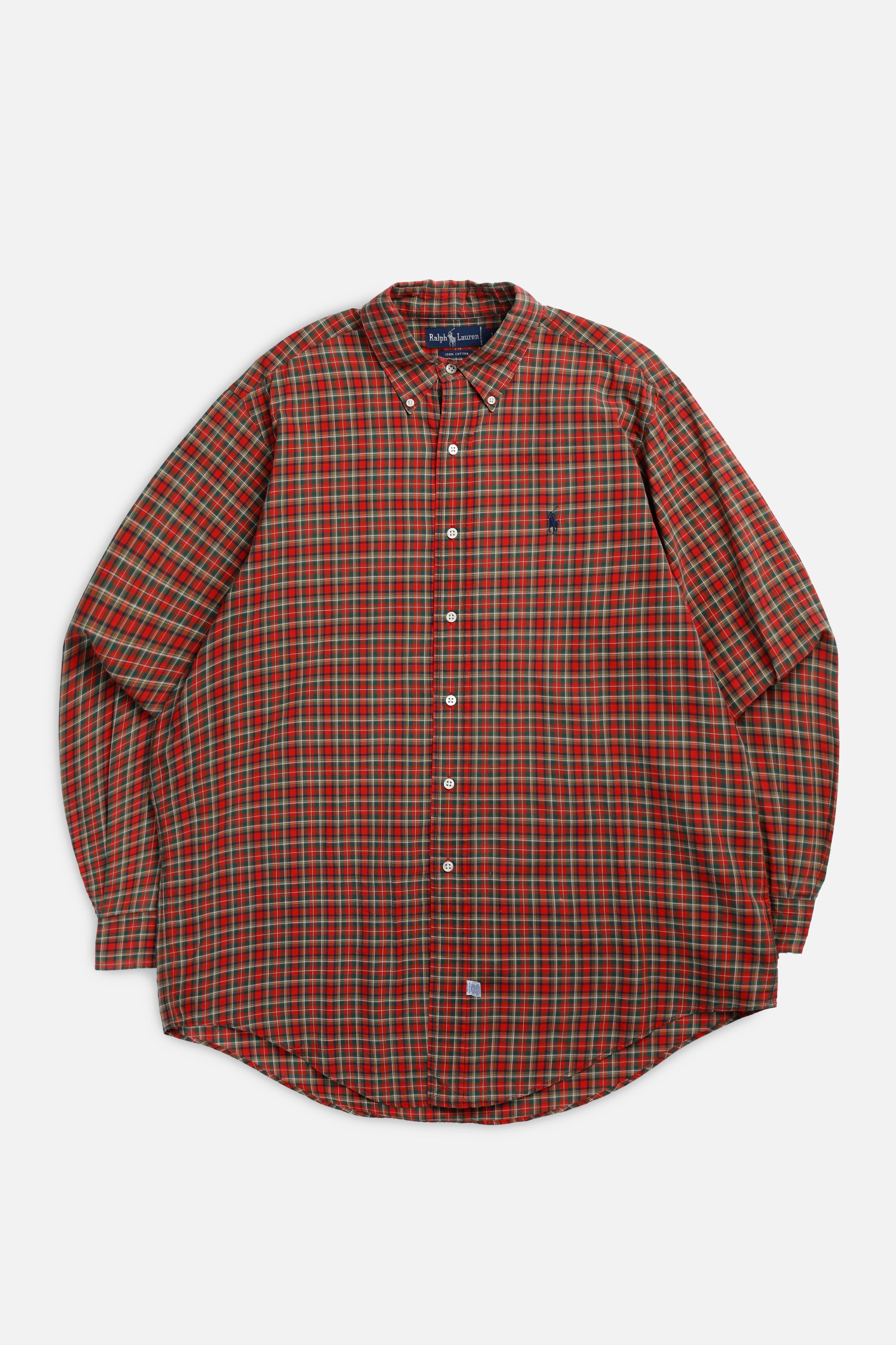 Vintage Button Up Shirt - L-TOPS-vendor-unknown-L-Frankie Collective Rare Vintage Streetwear Reworks