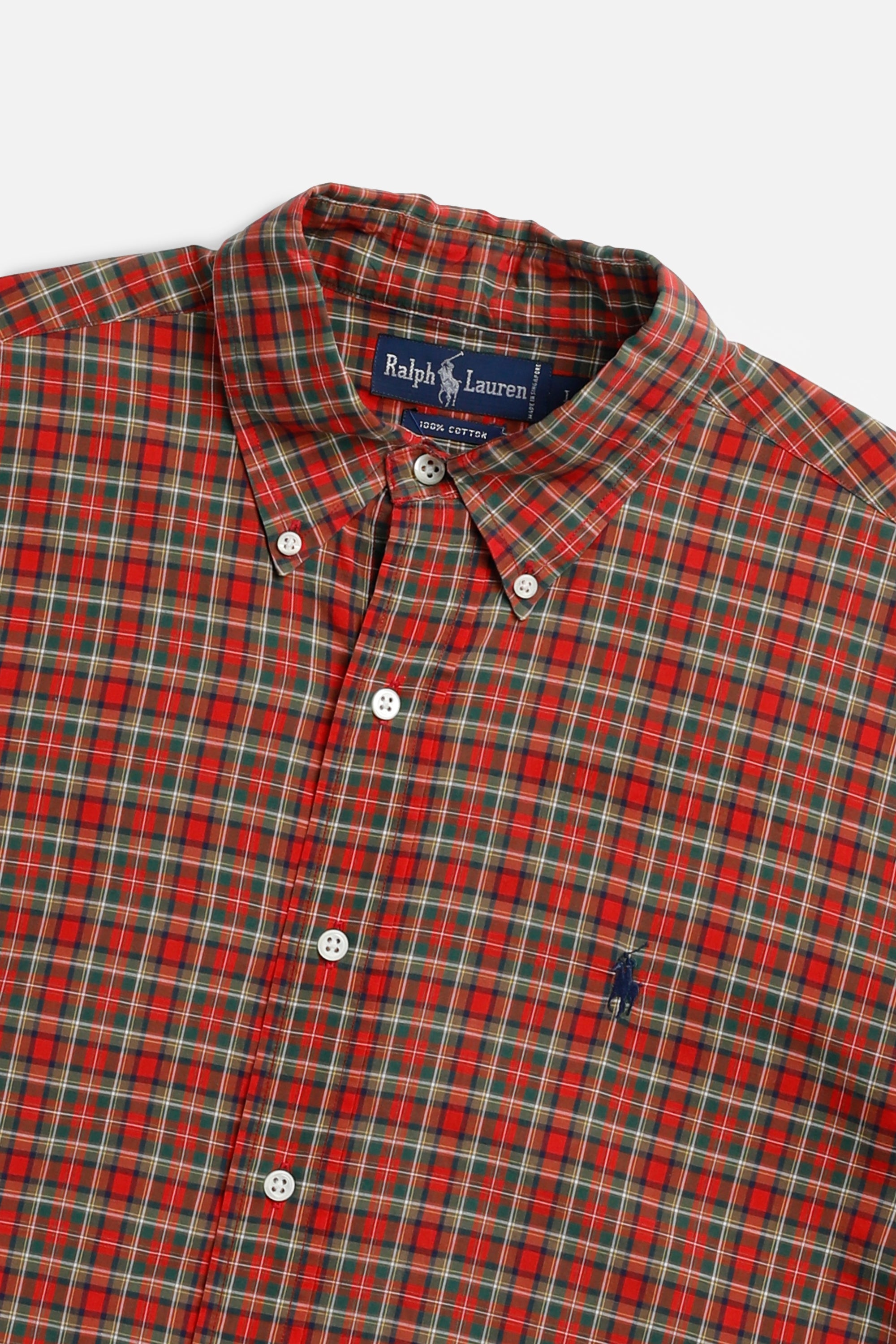 Vintage Button Up Shirt - L-TOPS-vendor-unknown-L-Frankie Collective Rare Vintage Streetwear Reworks