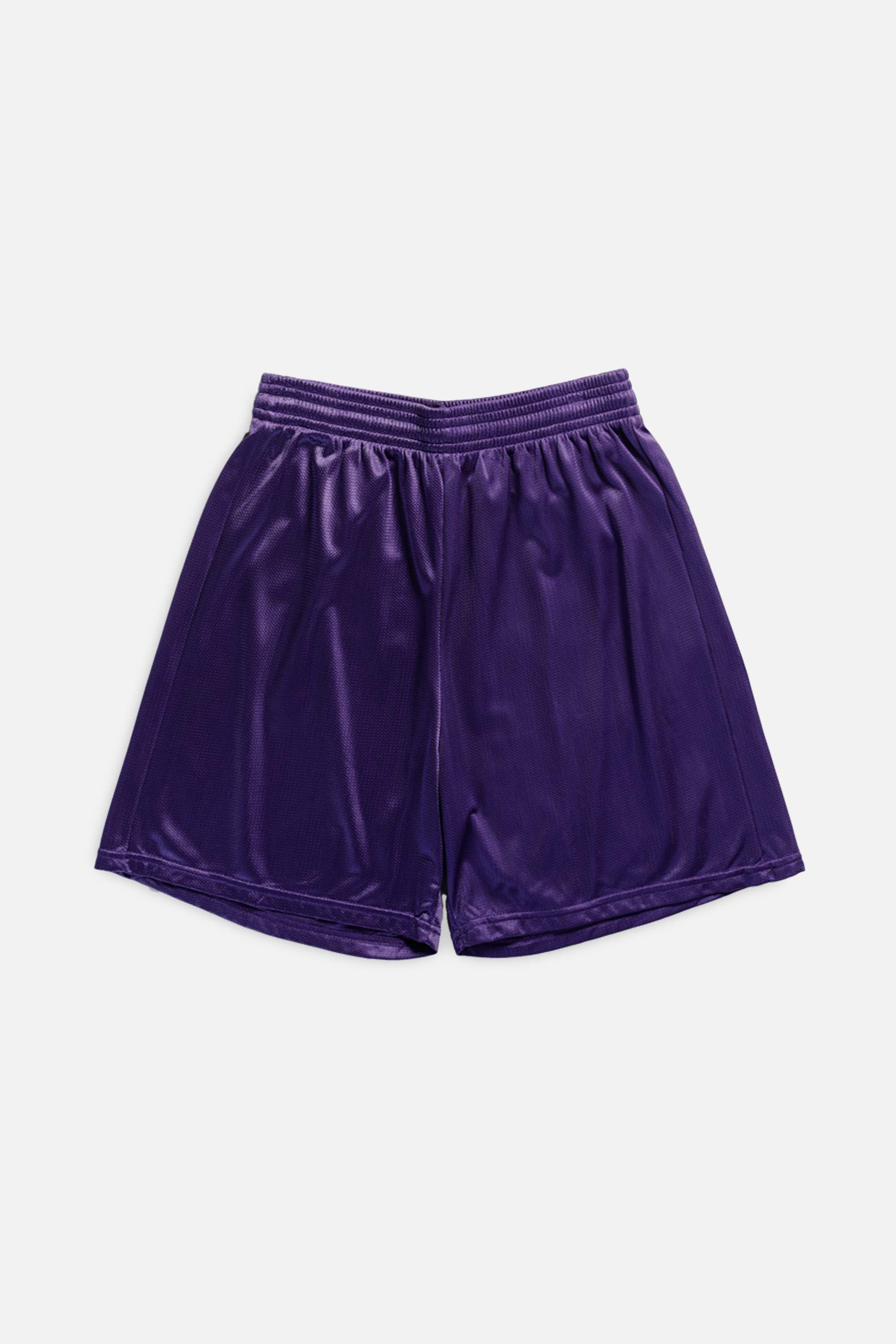 Vintage Eagle USA Basketball Shorts - M-BOTTOMS-vendor-unknown-M-Frankie Collective Rare Vintage Streetwear Reworks