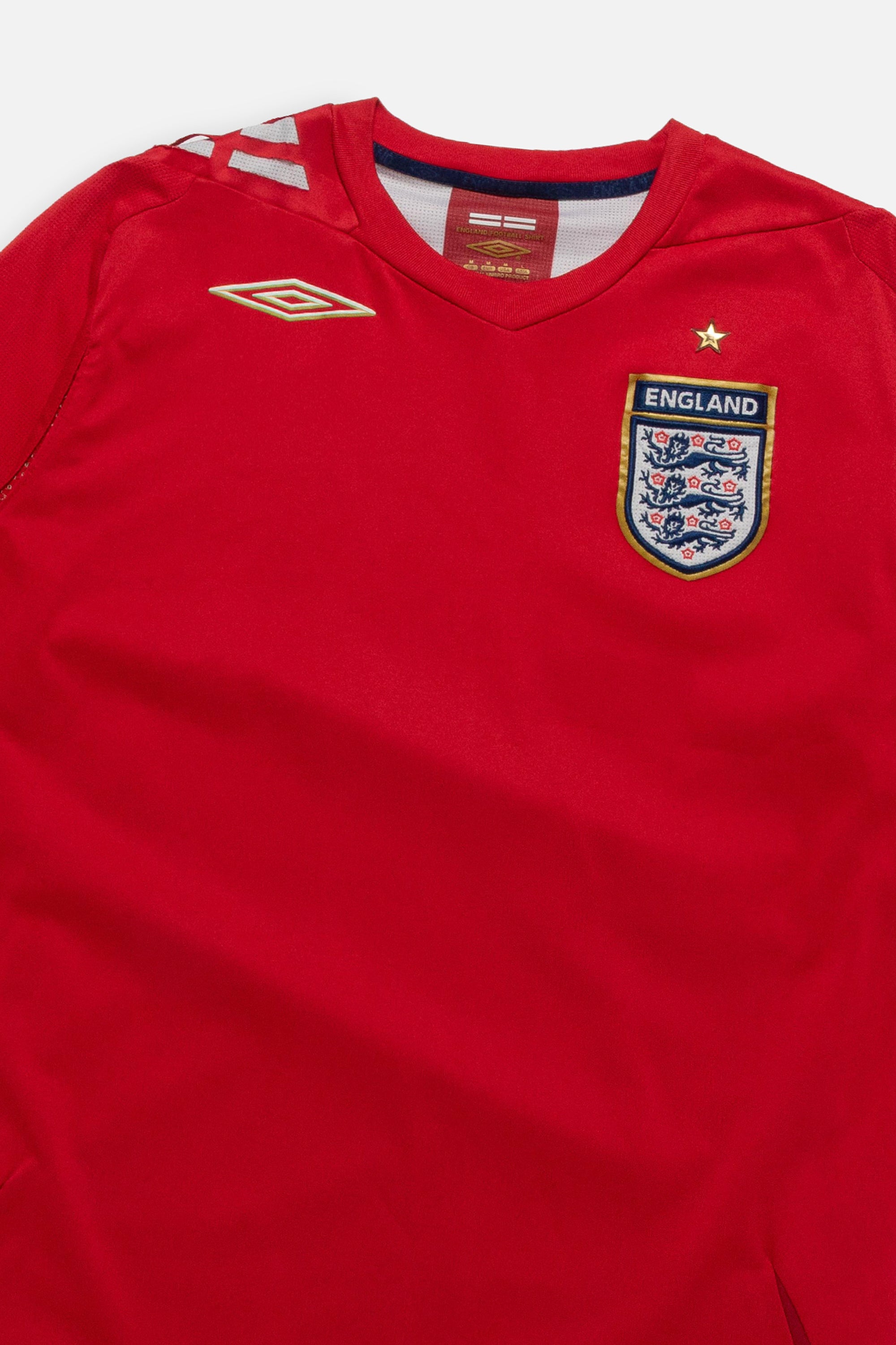 Vintage England Team Jersey-Umbro-Frankie Collective-Rework-Vintage-Streetwear