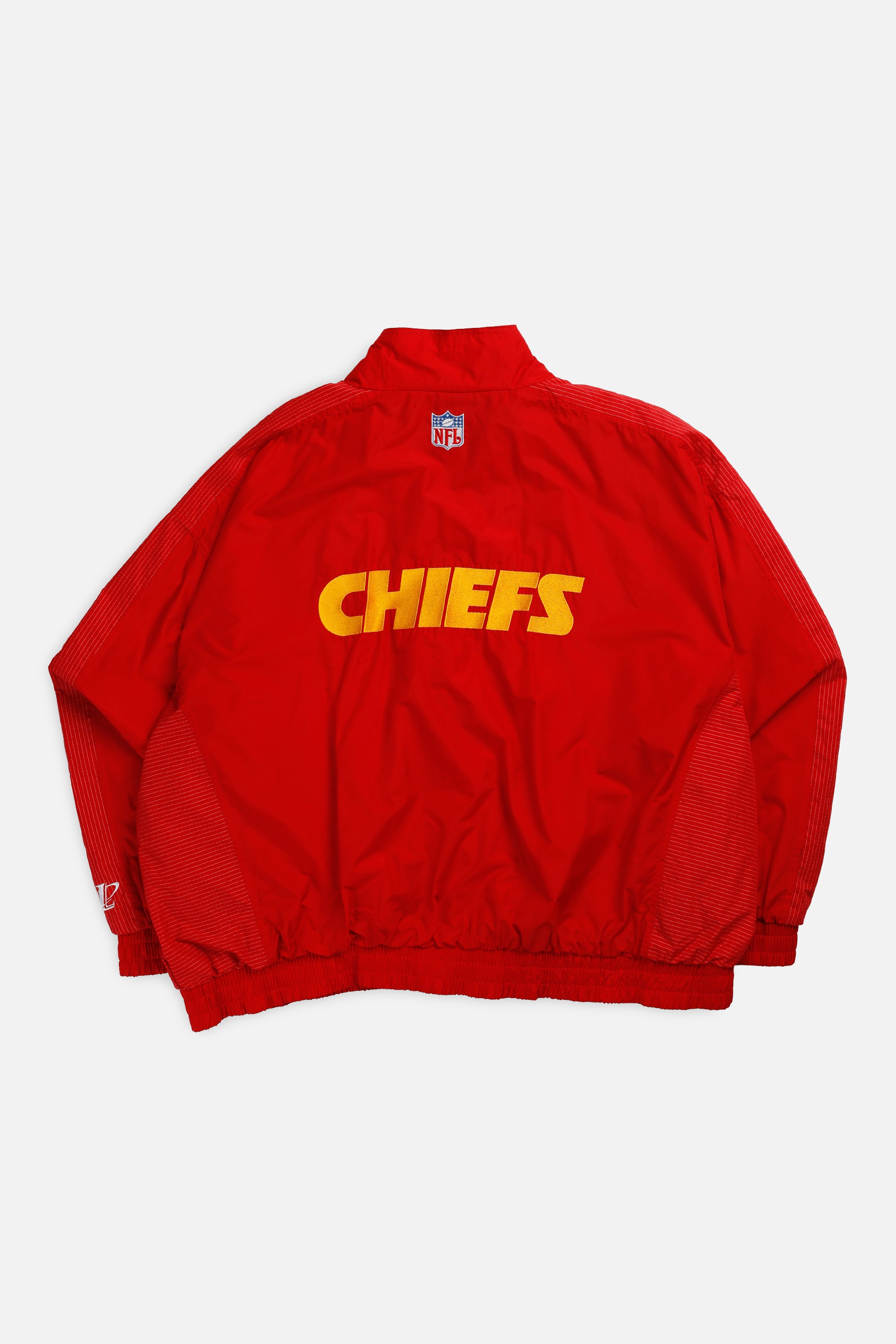 Vintage Kansas City Chiefs NFL Jacket - 5XL-JACKETS-NFL-5XL-Frankie Collective Rare Vintage Streetwear Reworks