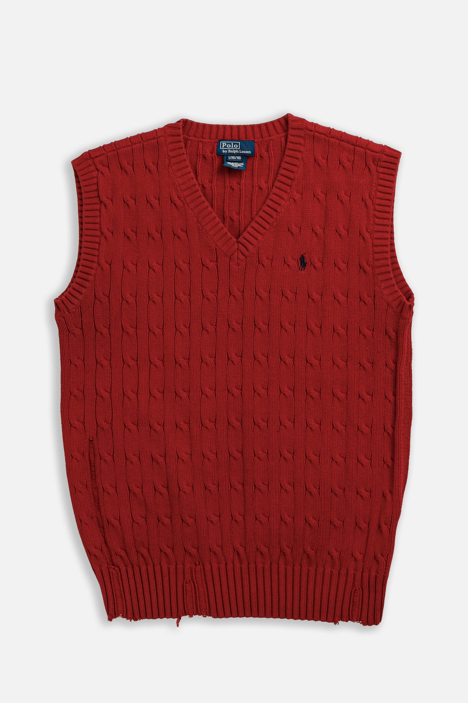 Vintage Knit Sweater Vest - Women's S, M-SWEATERS-vendor-unknown-Women's S-Frankie Collective Rare Vintage Streetwear Reworks