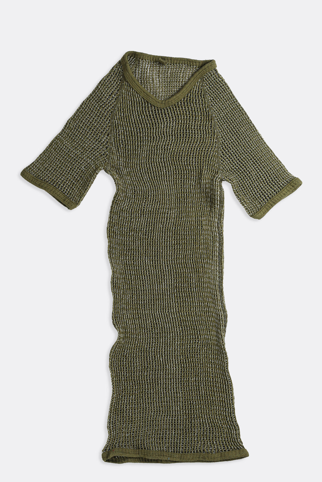 Vintage Knitted Shirt - Brown, White, Tan, Olive, Dark Green, Charcoal-TSHIRTS-vendor-unknown-Brown-Frankie Collective Rare Vintage Streetwear Reworks