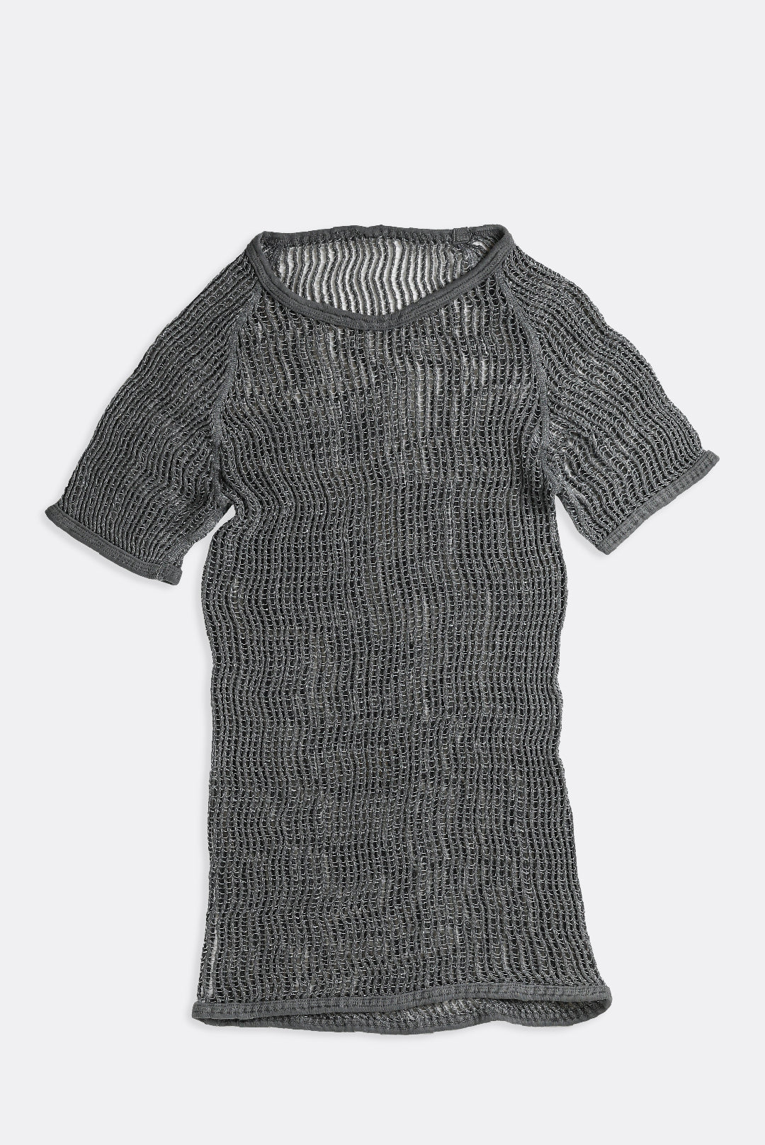 Vintage Knitted Shirt - Brown, White, Tan, Olive, Dark Green, Charcoal-TSHIRTS-vendor-unknown-Brown-Frankie Collective Rare Vintage Streetwear Reworks