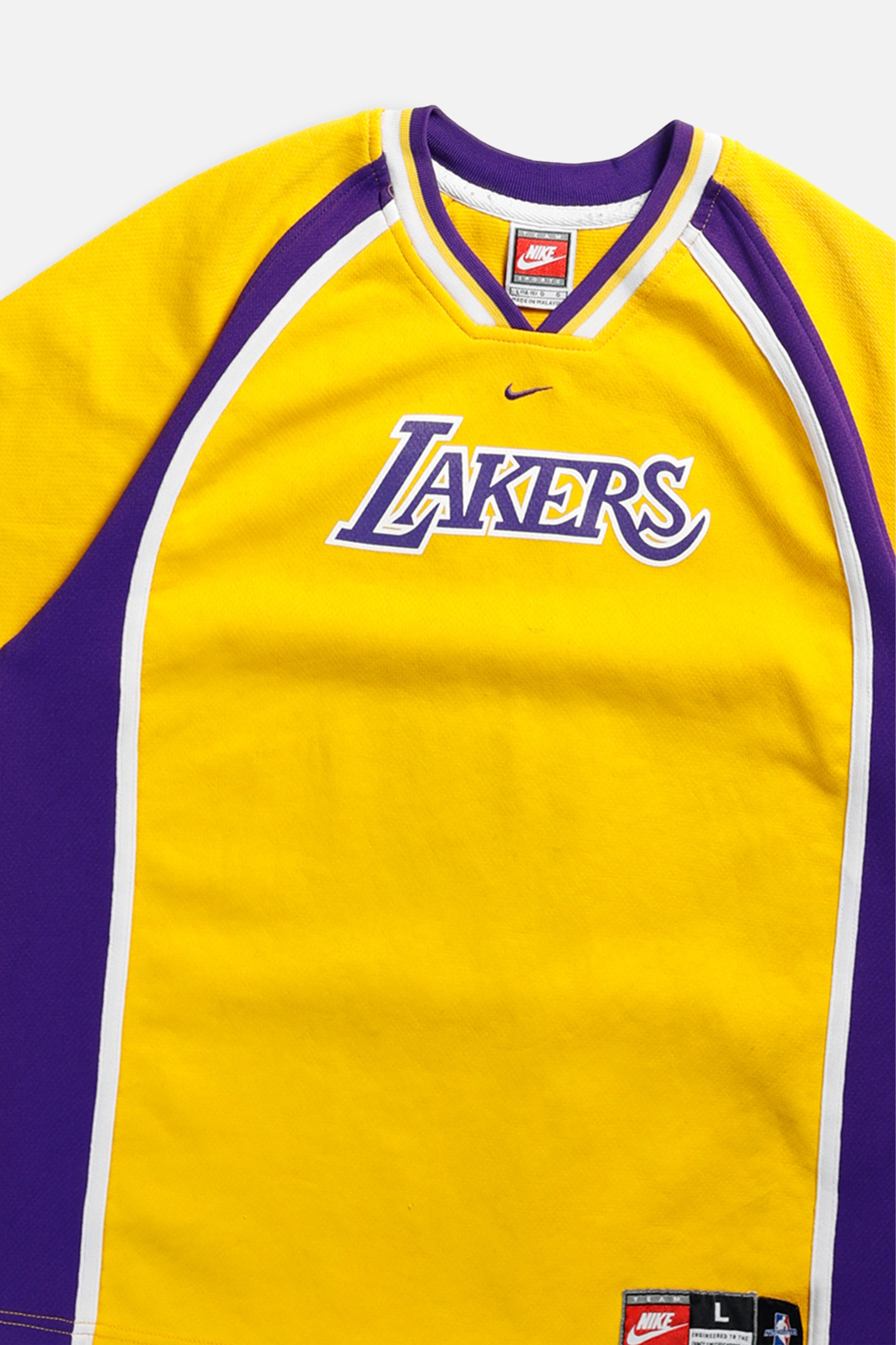 Vintage LA Lakers NBA Warm-Up Jersey - Women's S-JERSEYS-NBA-Women's S-Frankie Collective Rare Vintage Streetwear Reworks