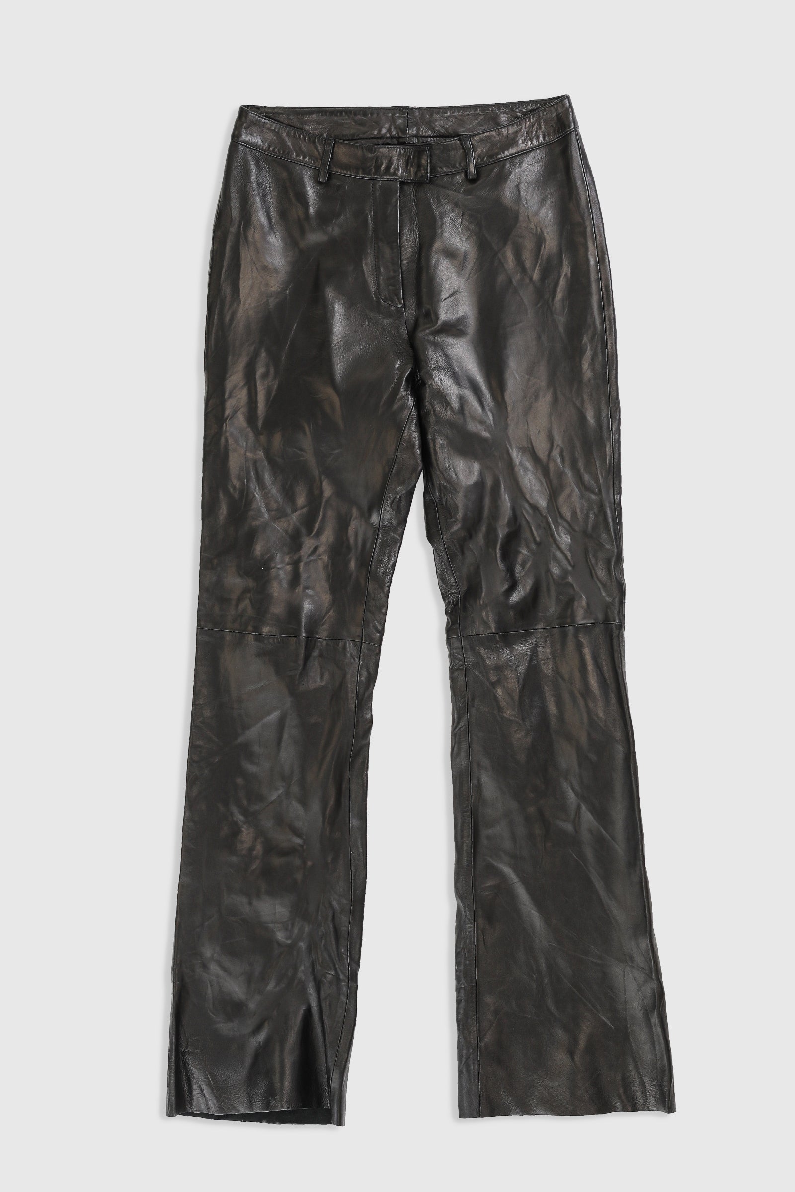Vintage Leather Pants-BOTTOMS-vendor-unknown-Frankie Collective Rare Vintage Streetwear Reworks