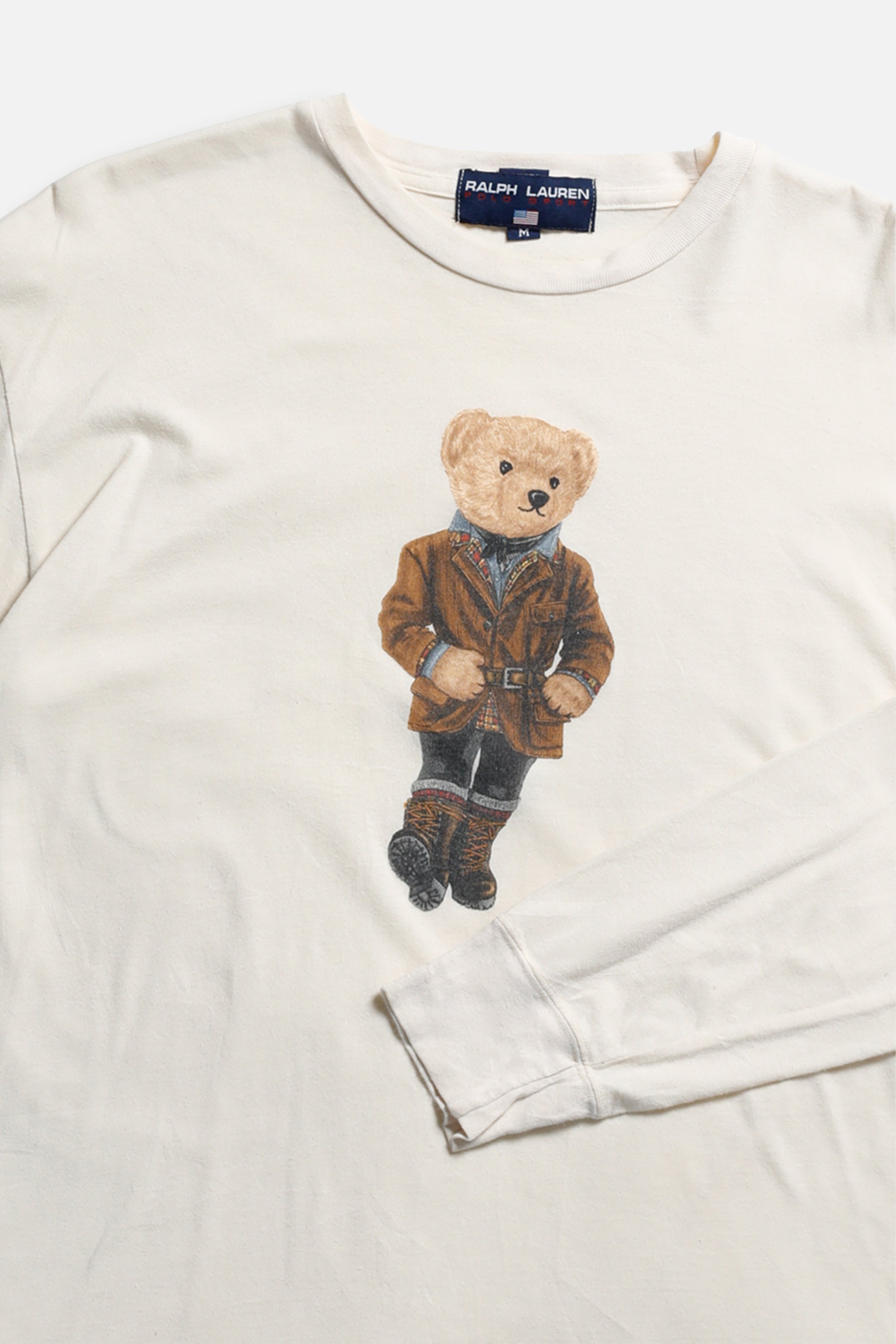 Vintage Long Sleeve Tee - M-TSHIRTS-vendor-unknown-M-Frankie Collective Rare Vintage Streetwear Reworks