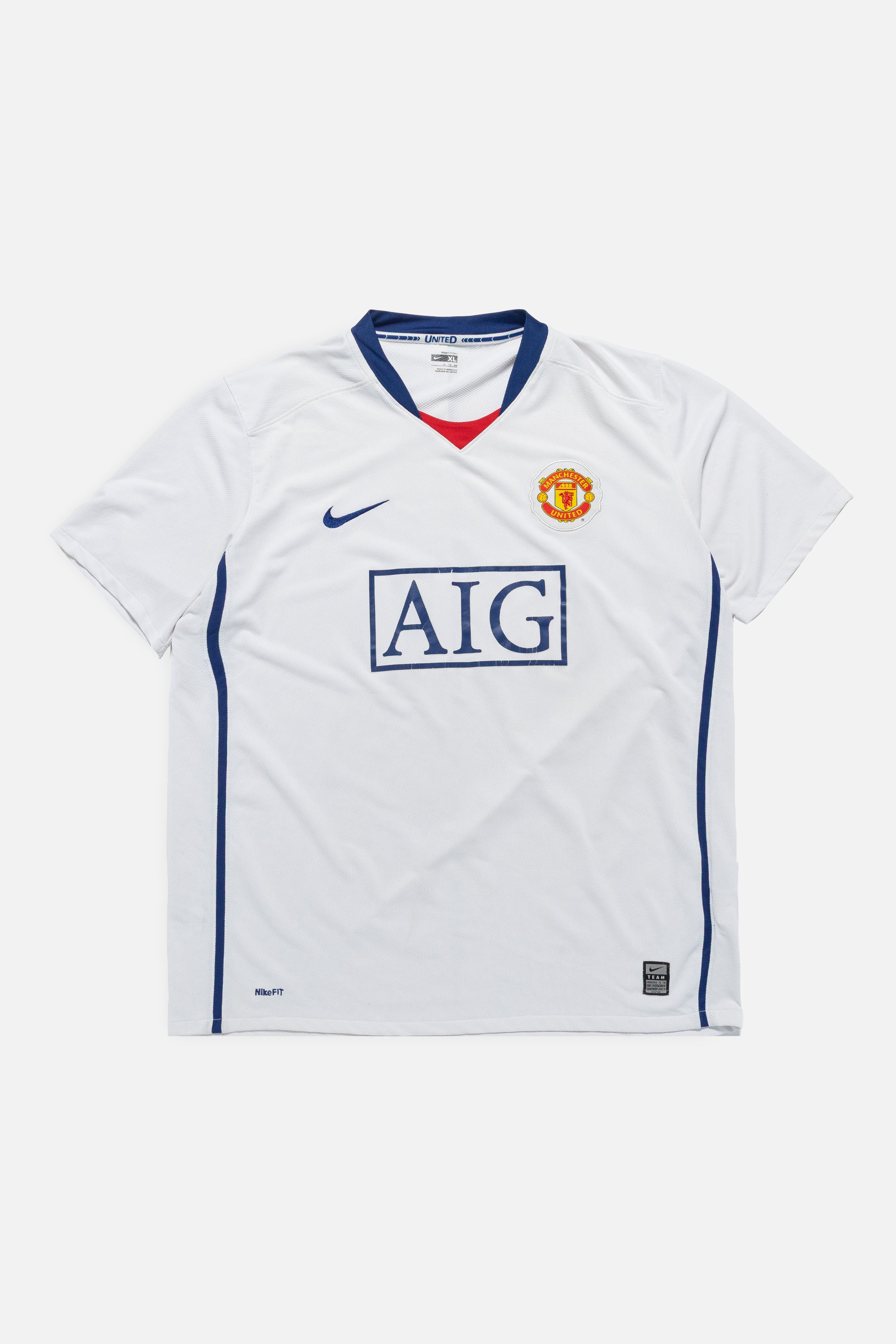Vintage Manchester United Jersey - XL-JERSEYS-Nike-Frankie Collective