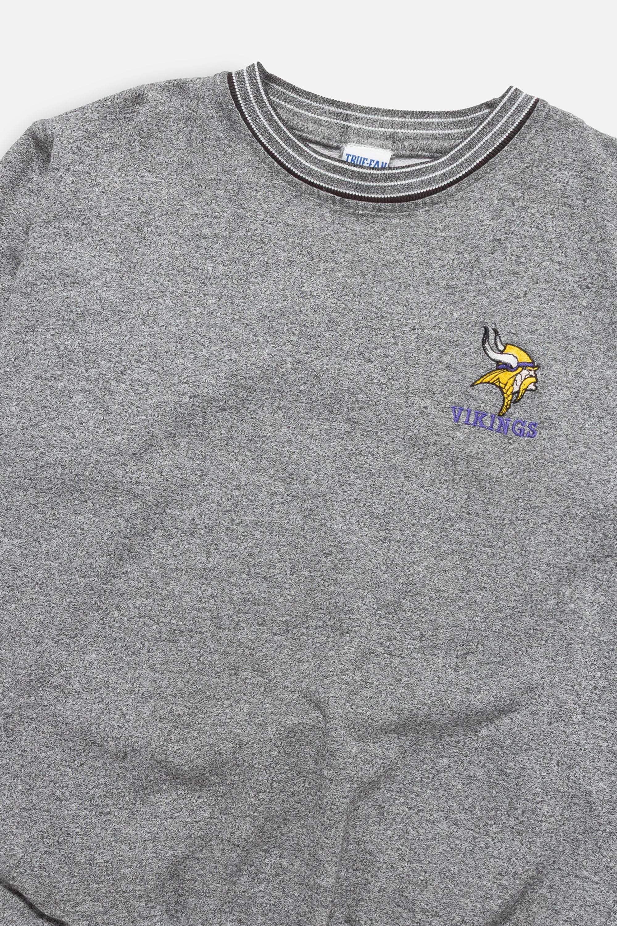 Vintage Minnesota Vikings Sweatshirt-NFL-Frankie Collective-Rework-Vintage-Streetwear