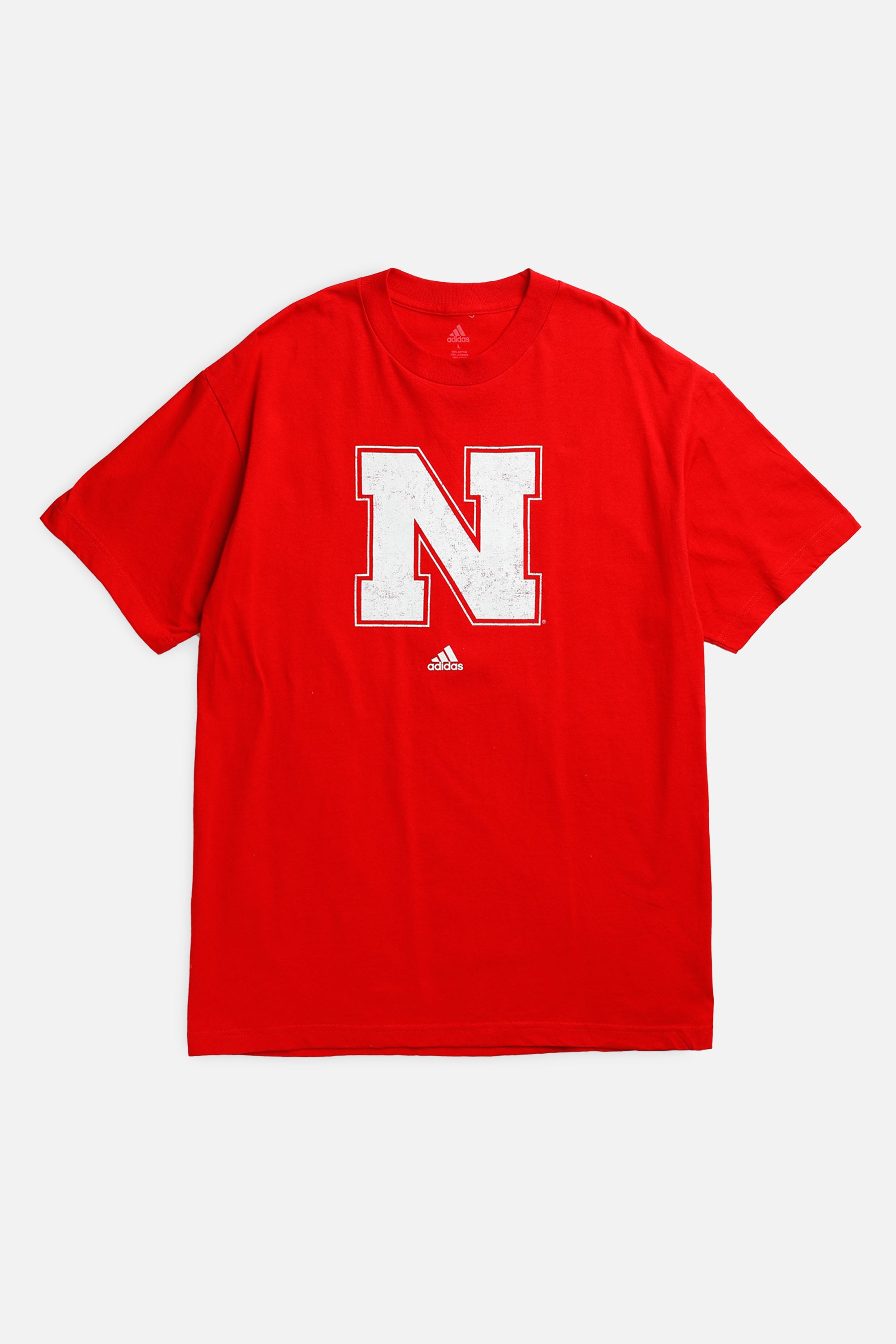 Vintage Nebraska Cornhuskers Tee - L-TSHIRTS-Varsity-L-Frankie Collective Rare Vintage Streetwear Reworks