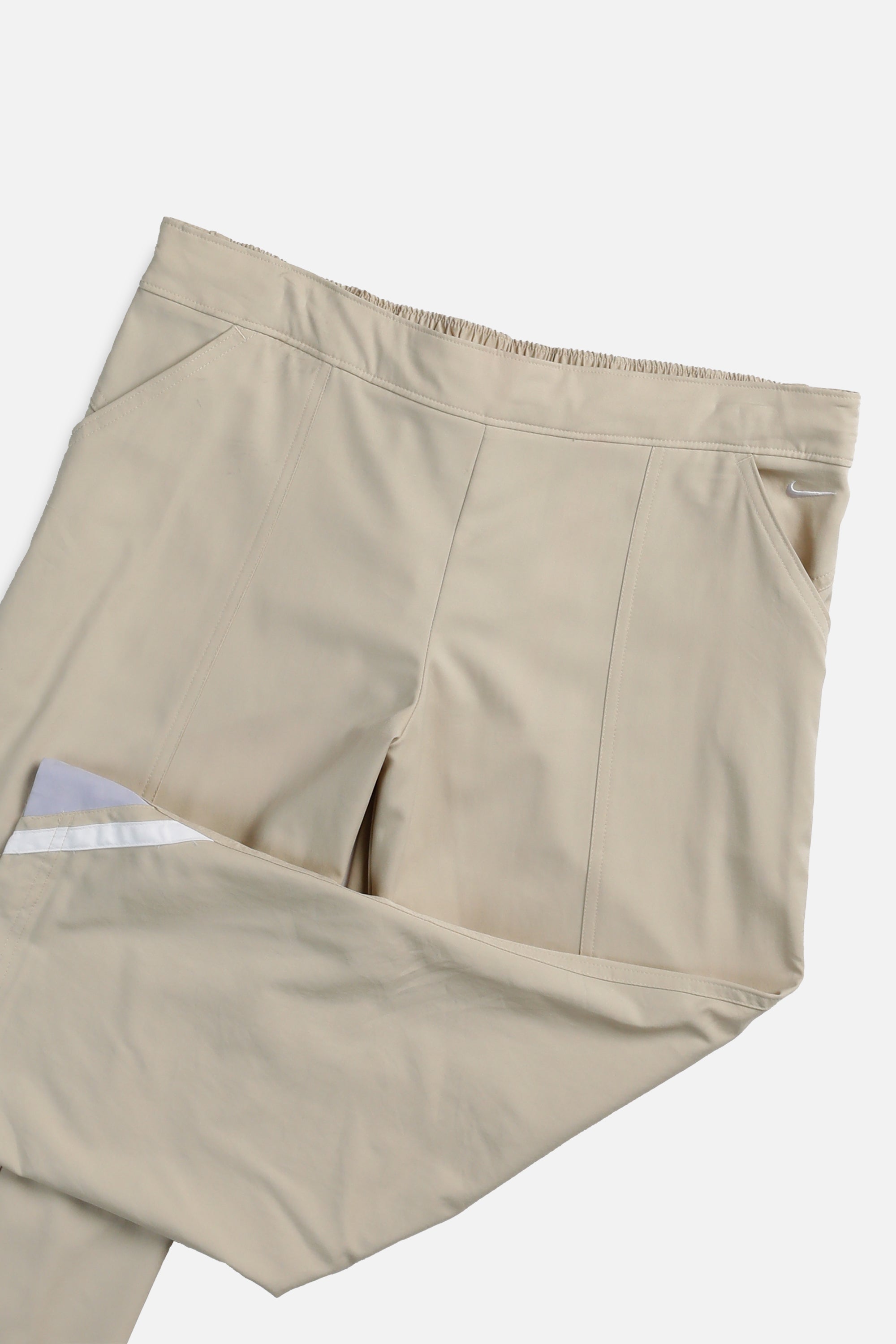 Vintage Nike Capri Windbreaker Pants - Women's L-BOTTOMS-Nike-Women's L-Frankie Collective Rare Vintage Streetwear Reworks