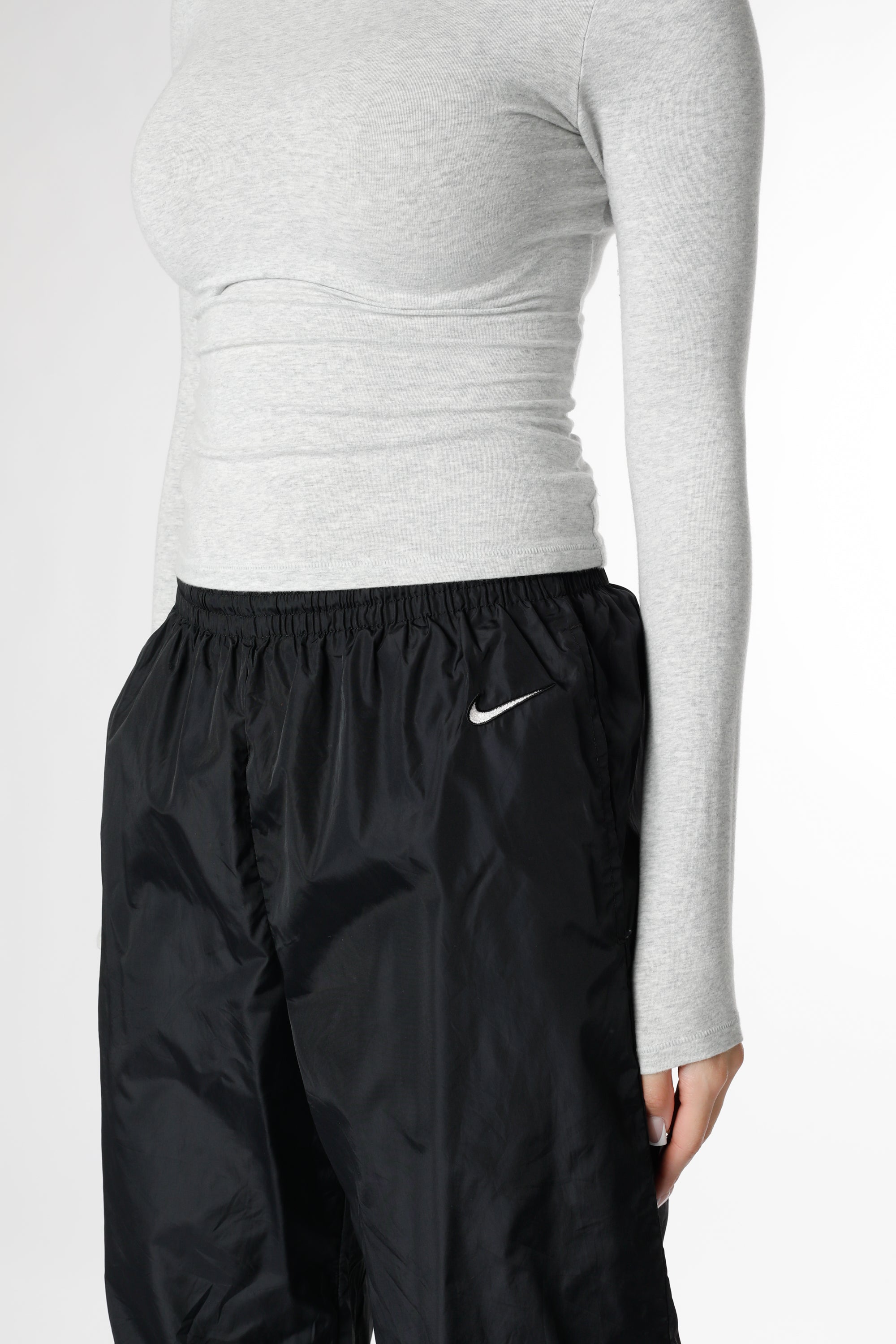 Vintage Nike Windbreaker Pants - XS, S, M, L, XL, XXL-BOTTOMS-Nike-XS-Petite-Frankie Collective Rare Vintage Streetwear Reworks