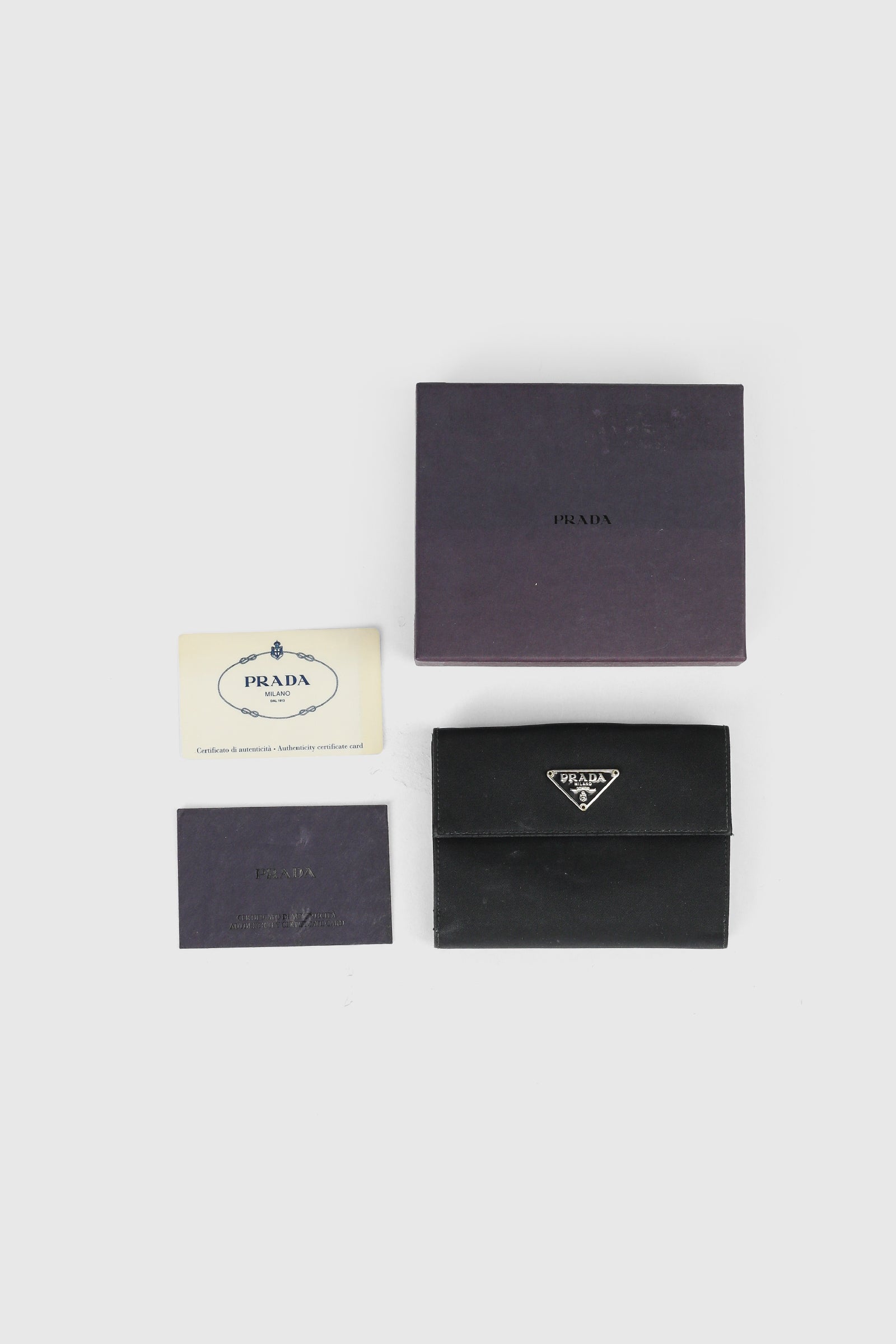 Vintage Prada Wallet-ACCESSORIES-Prada-Frankie Collective Rare Vintage Streetwear Reworks