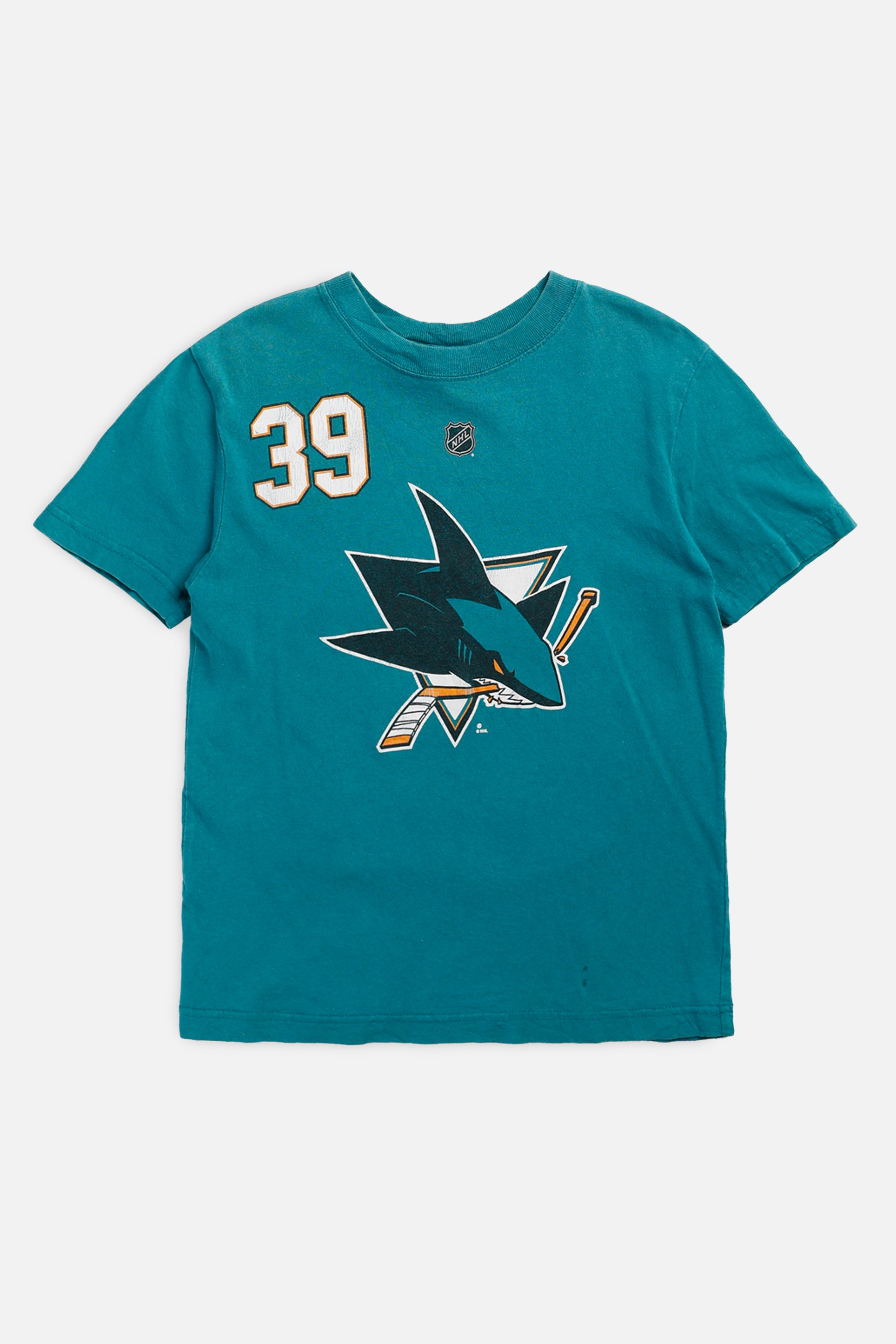 Vintage San Jose Sharks NHL Tee - Women's XS-TOPS-NHL-Women's XS-Frankie Collective Rare Vintage Streetwear Reworks