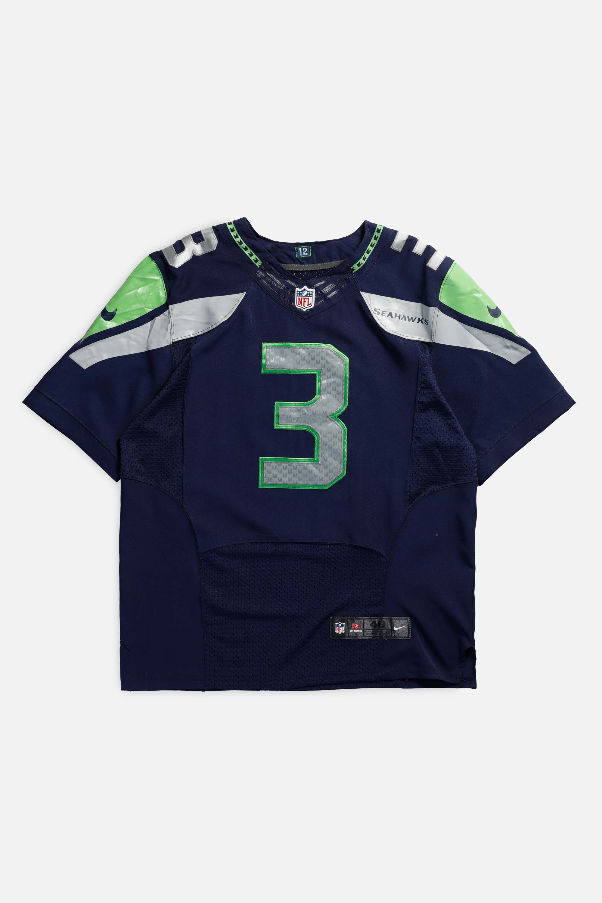 Vintage Seattle Seahawks NFL Jersey - M-JERSEYS-NFL-M-Frankie Collective Rare Vintage Streetwear Reworks
