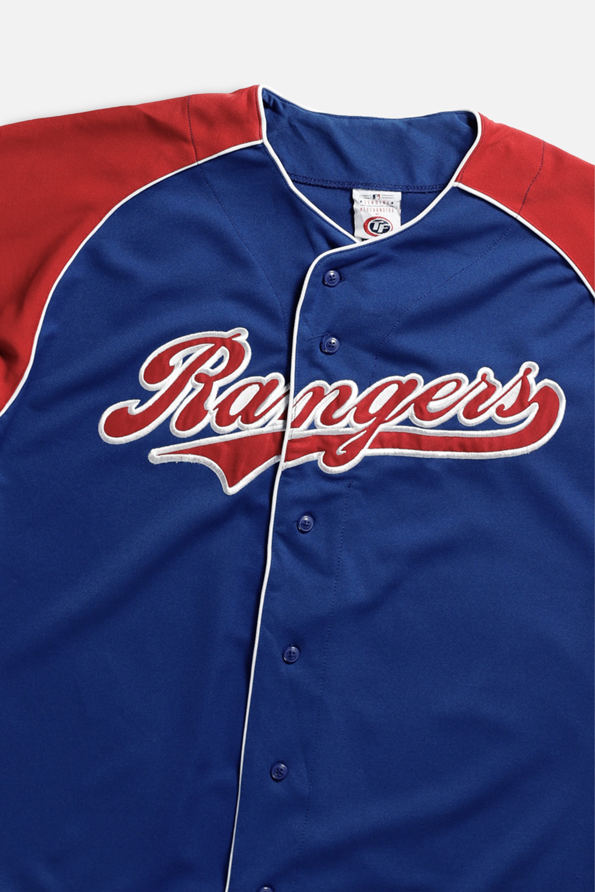 Vintage Texas Ranger MLB Jersey - M-JERSEYS-MLB-M-Frankie Collective Rare Vintage Streetwear Reworks