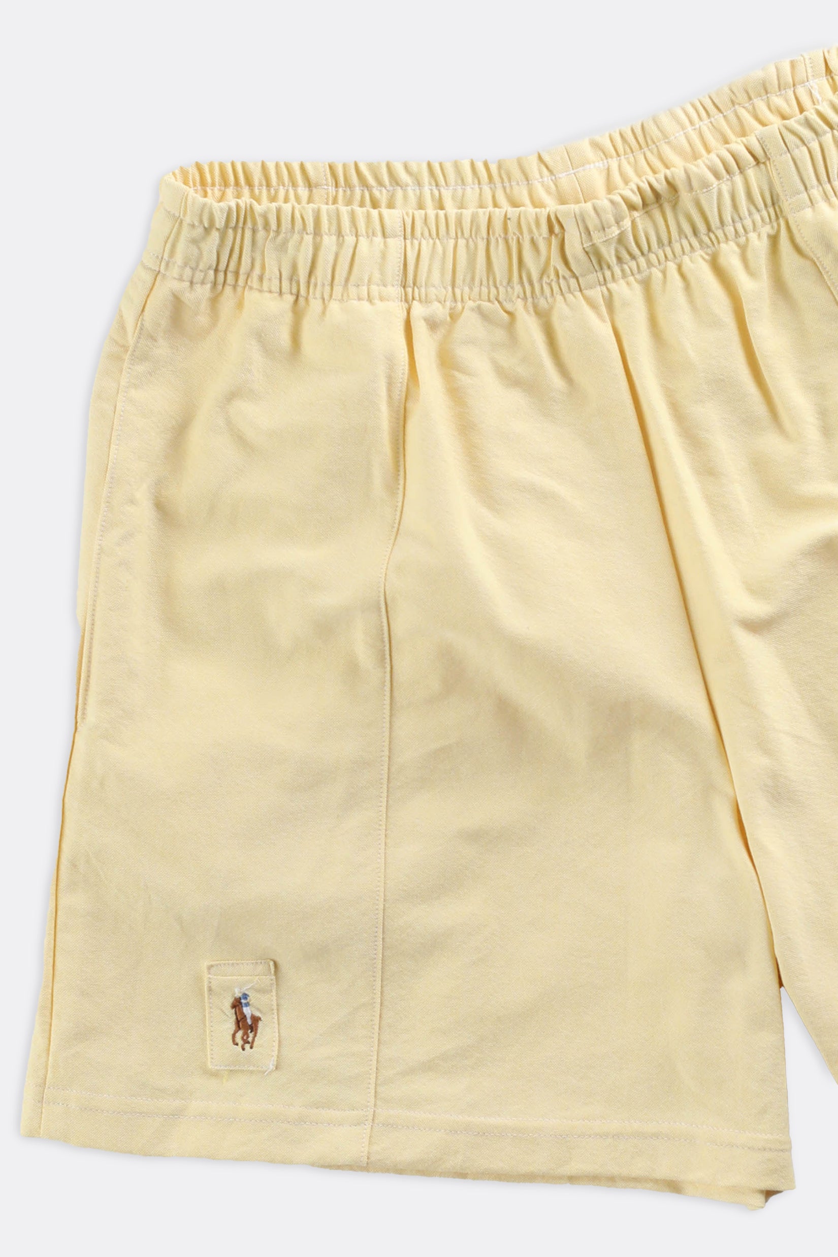 Unisex Rework Polo Oxford Boxer Shorts - Women-XS, S | Men-XXS, XS-SHORTS-Polo-Frankie Collective